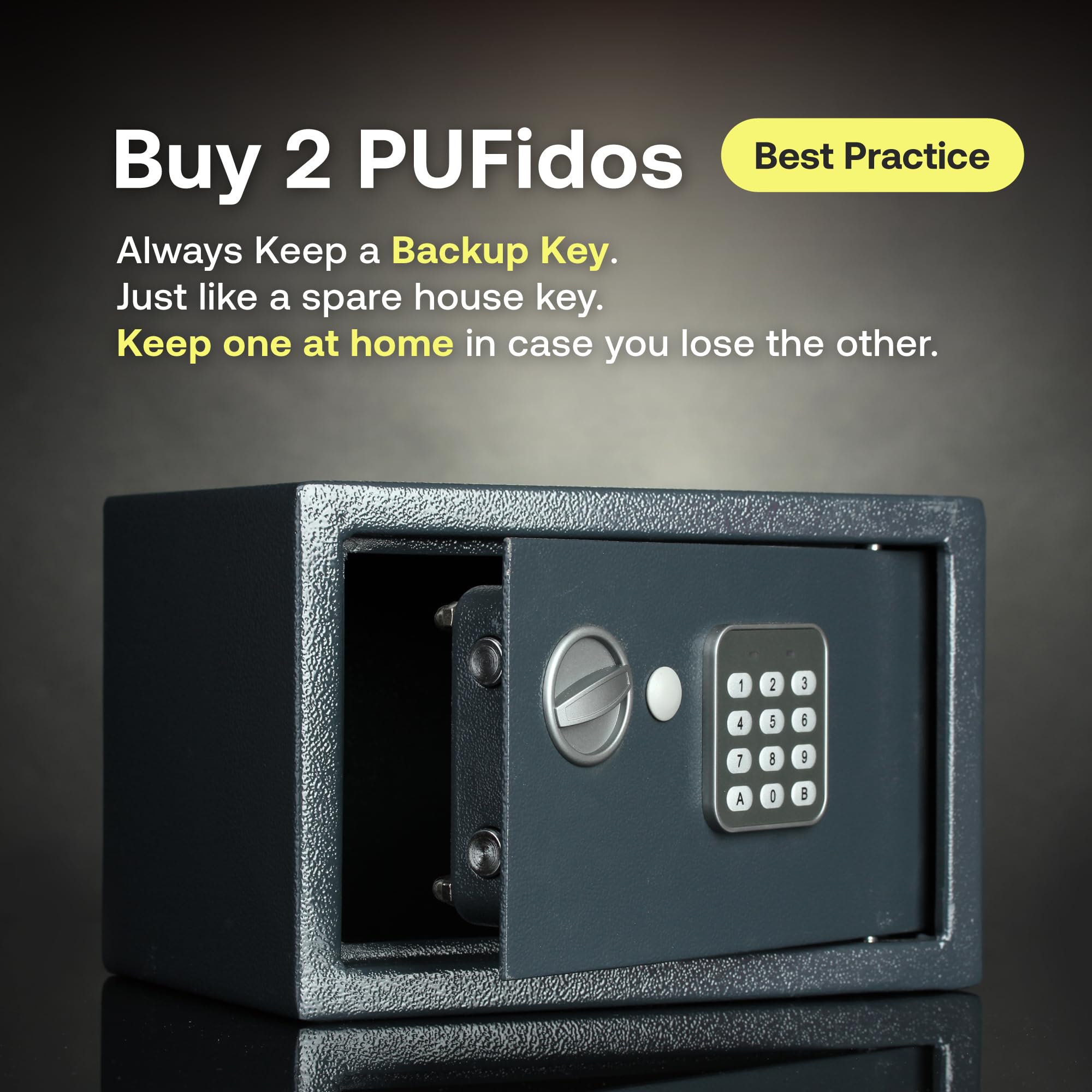 SecuX PUFido Drive Clife Key - Llave de seguridad USB C con tecnología PUF y unidad flash integrada, hardware certificado FIDO2 U2F, seguridad no clonable enraizada para inicio de sesión sin