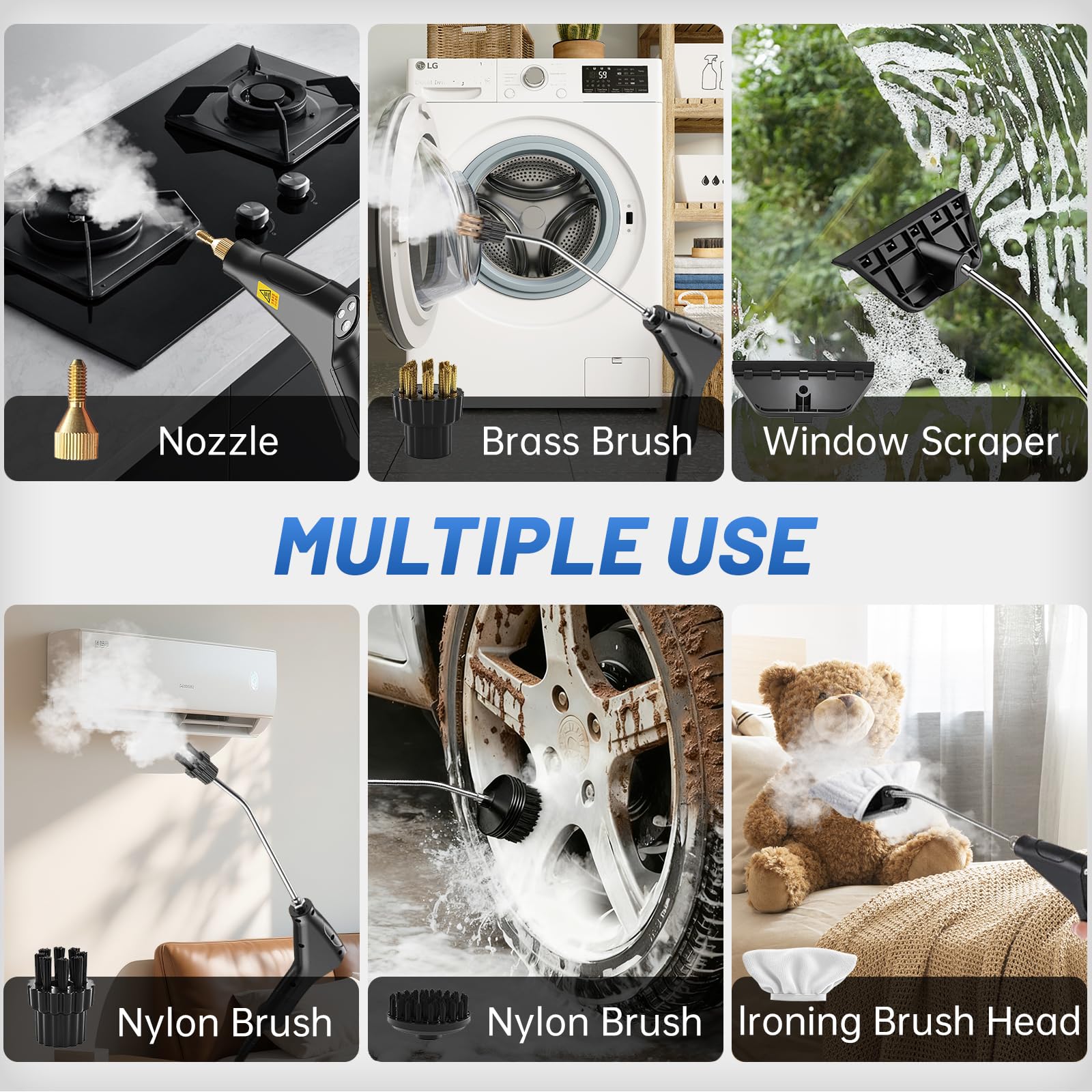 SRGARH Steam Cleaner - Powerful Home & Car Cleaning -8 SRGARH Steam Cleaner - Powerful Home & Car Cleaning -8
