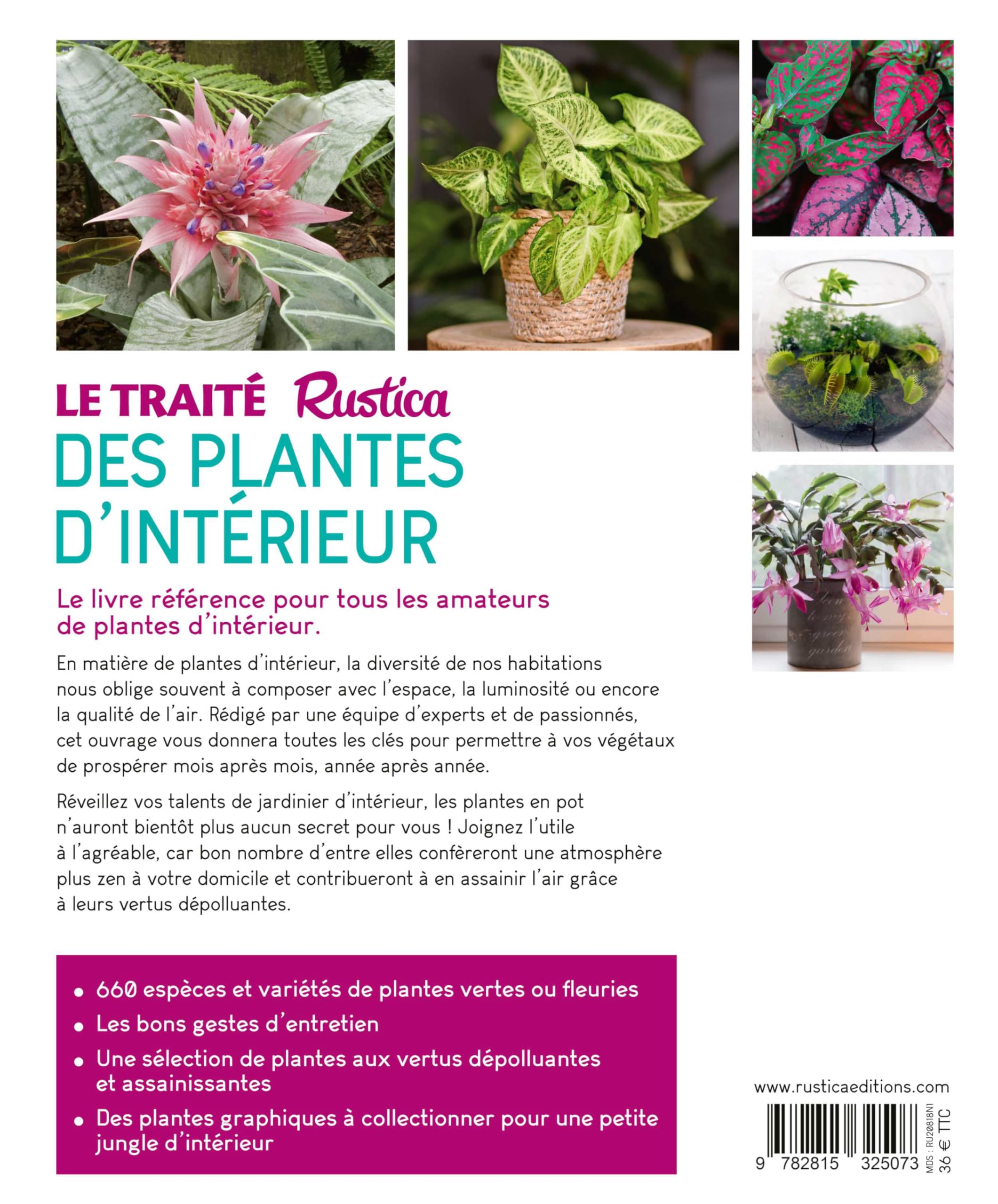 Le Traité Rustica des plantes d'intérieur