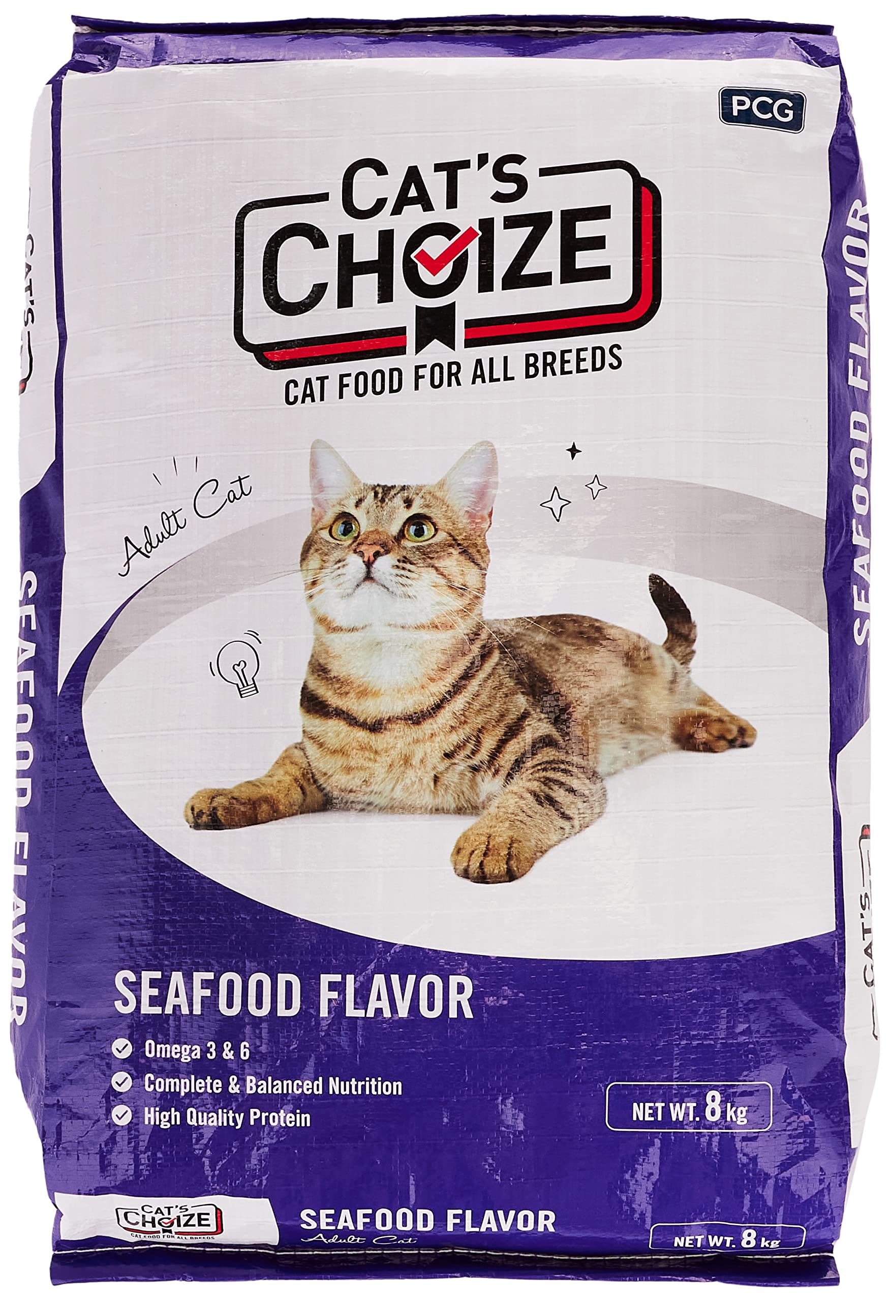 Cat's Choize Cat Food Seafood 8kg