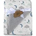 Baby Essentials Sherpa Fleece Baby Blanket 35x30   Super Soft, Warm Reversible Baby Blankets for Newborns, Infants, Toddlers, and Nursery