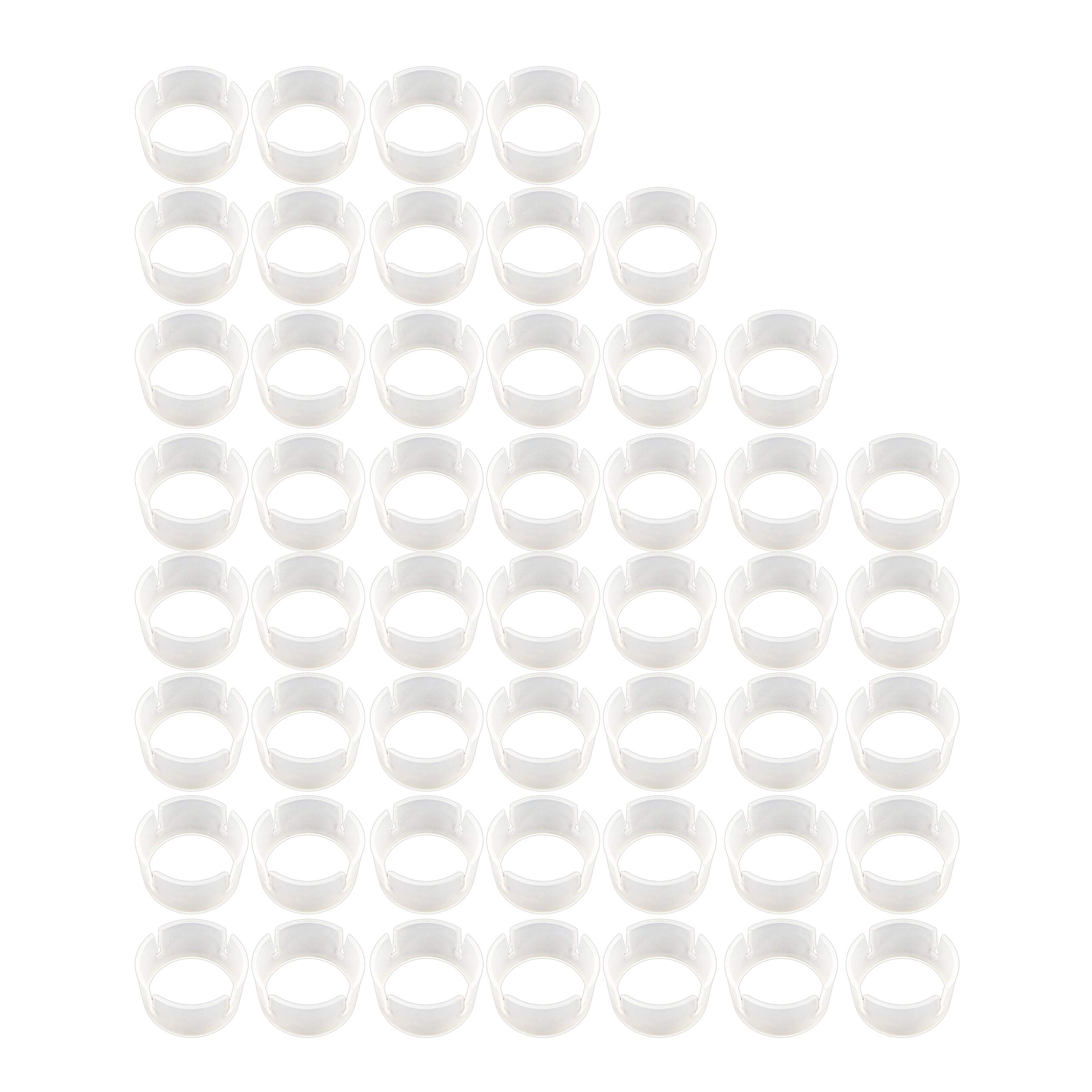 Nanxin Lot de 50 Connecteurs pour Fête De Mariage Décoration, Ballon connecteurs Arch Clip boucle de ballon