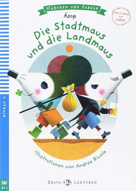 Portada de Die Stadtmaus Und Die Landmaus + Cdrom Junge Erste Lektüren Märchen un