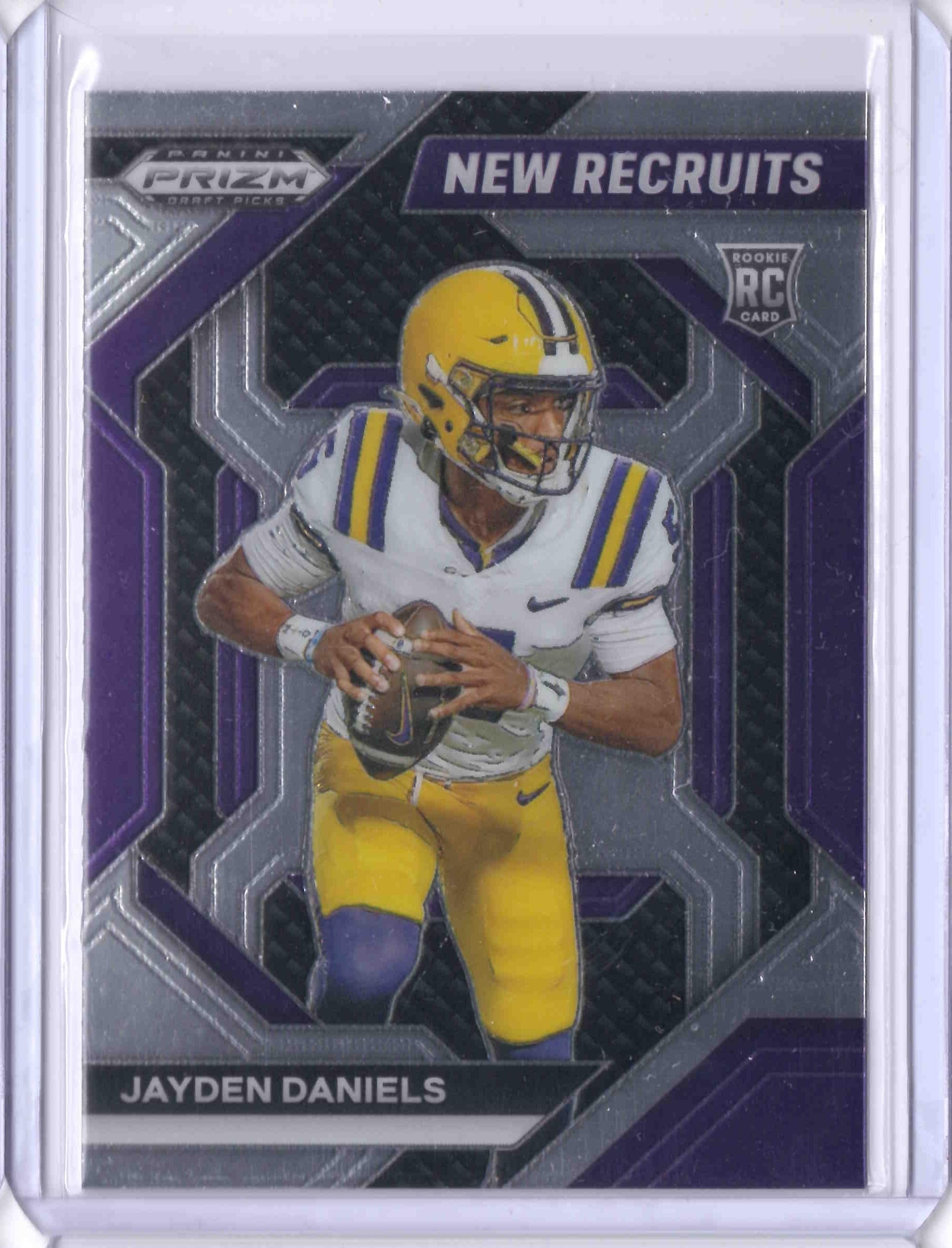 Amazon.com: 2024 Trading Card Prism Draft Picks New Recruits #10