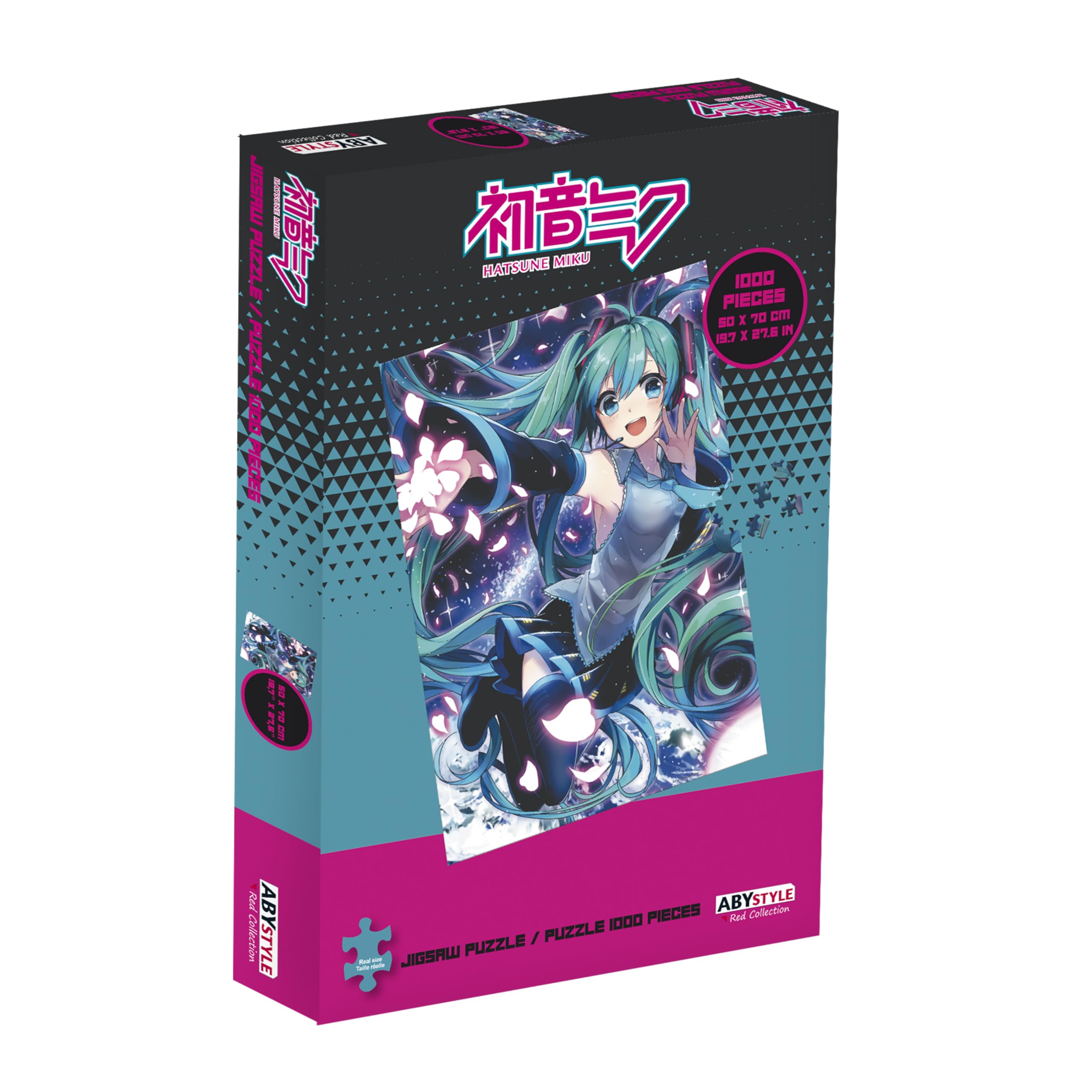 Amazon.com: ABYstyle Hatsune Miku 1000 pcs Petals Jigsaw Puzzle