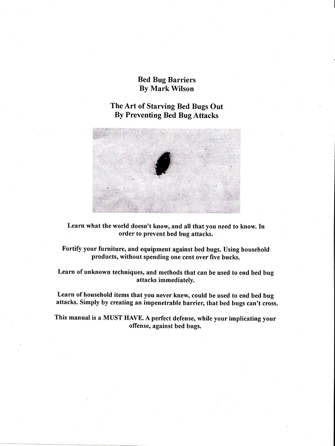 Bed Bug Barriers Keep Bed Bugs Off Your Furniture, and