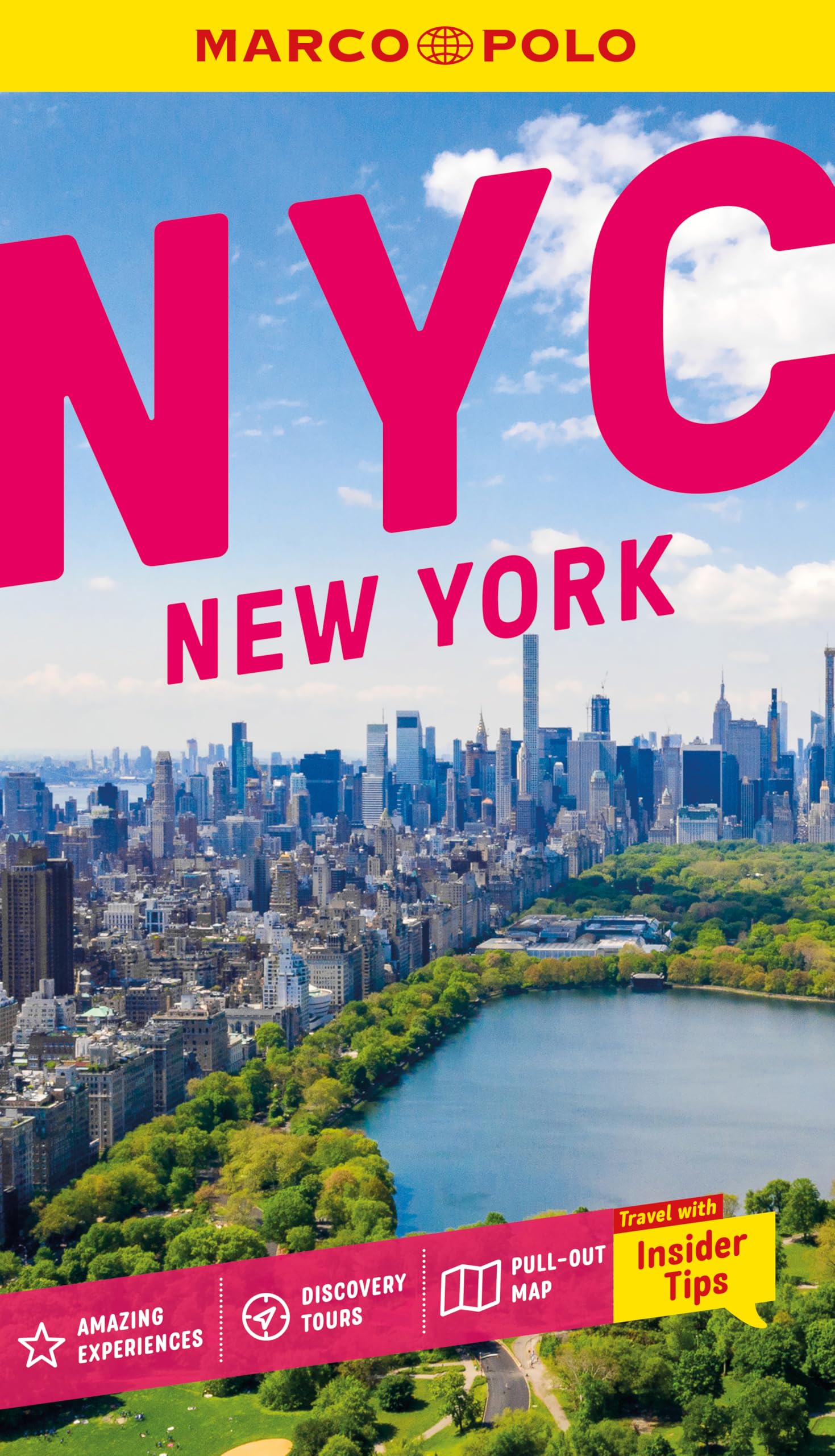 Marco Polo New York Pocket Travel Guide – pull-out map, local knowledge, hidden gems & top sights (Marco Polo Pocket Guides)