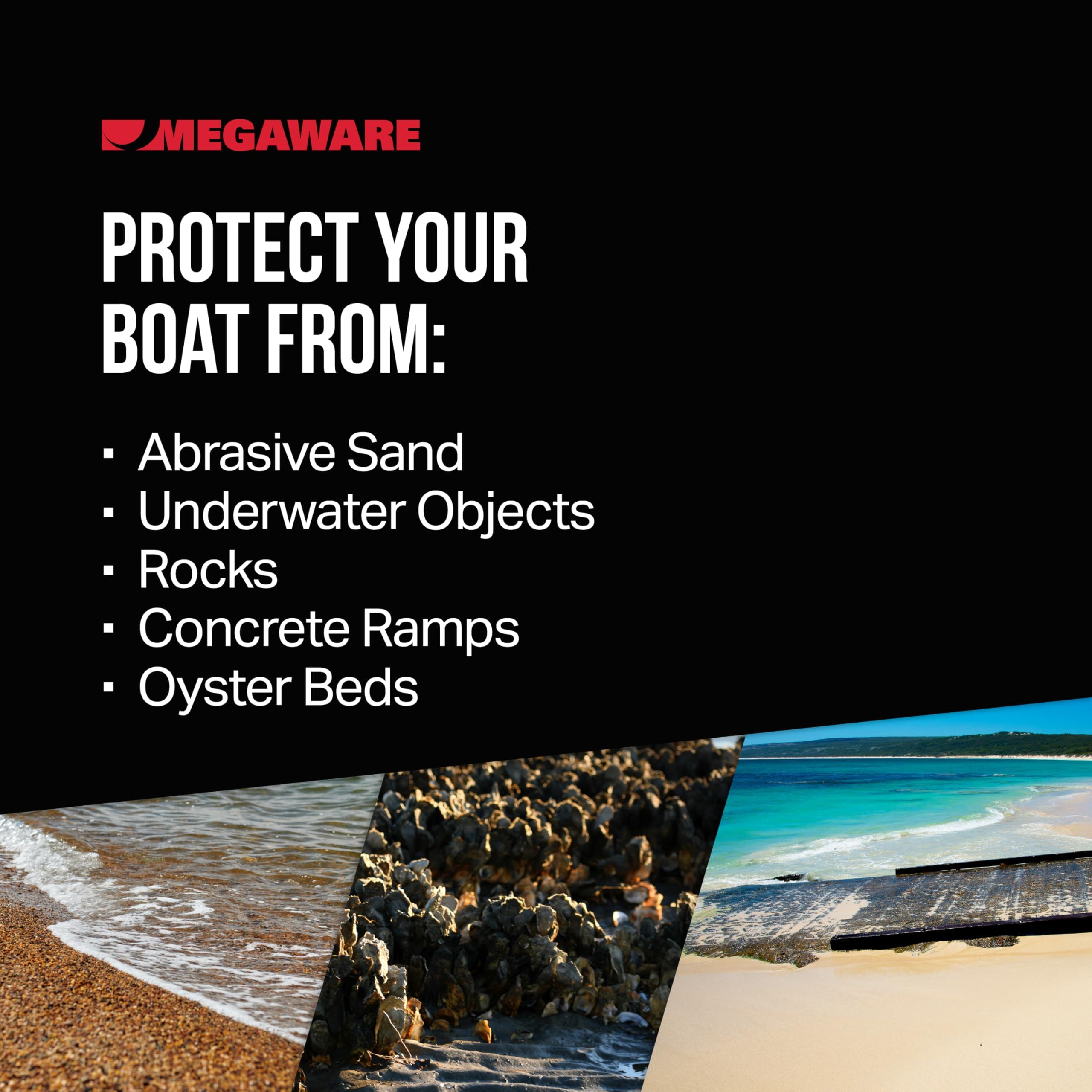 MEGAWARE KEELGUARD USA-Made DIY Keel Protector 4-12ft Sizes 11 Colors | Complete Install Kit with Primer for Fiberglass and Some Aluminum Boats product thumbnail 6