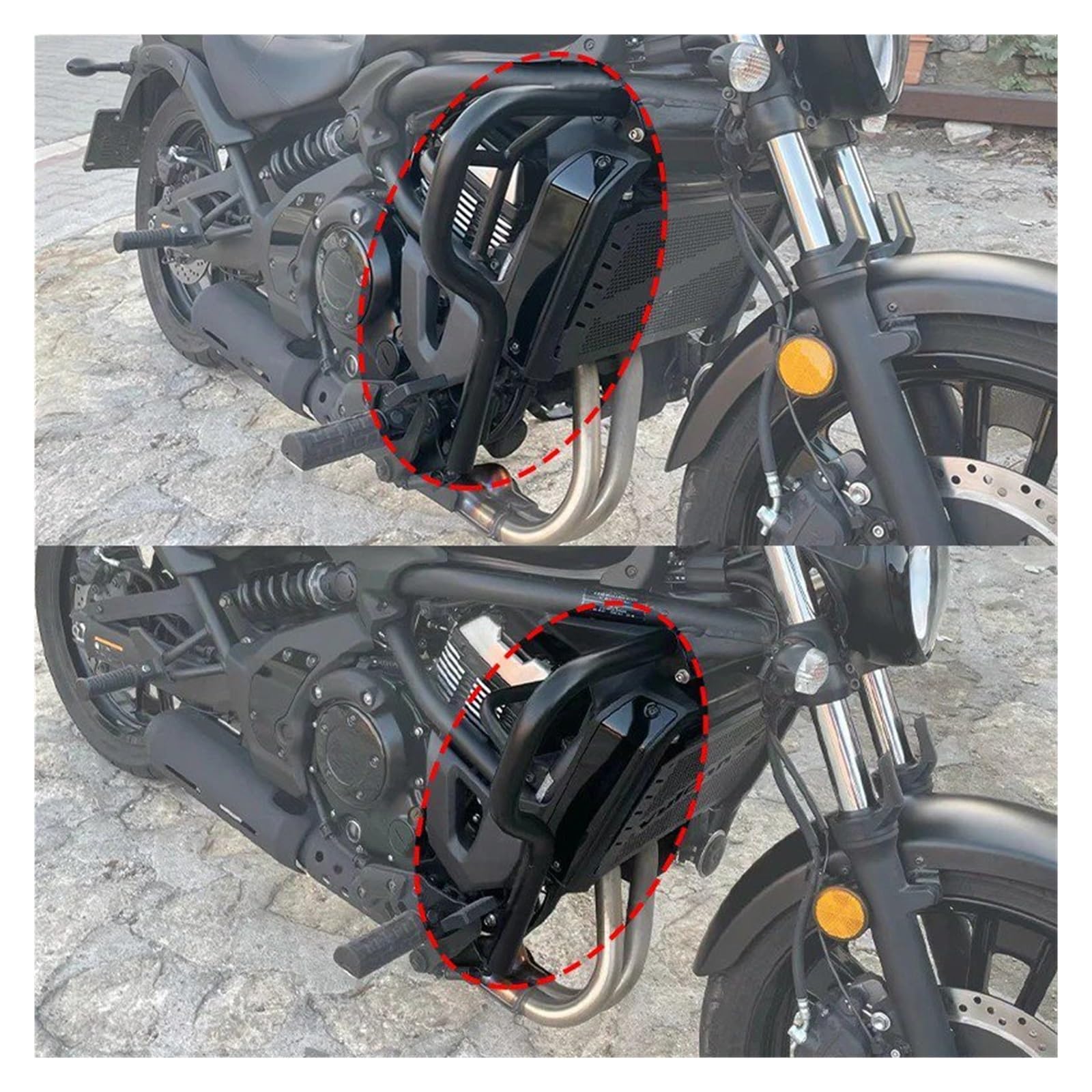 Set Di 5 Paia Di Blocchi Paraurti Per Moto – 22/25/28 Mm, In Nylon Anti-invecchiamento, Per R1200GS E Molti Modelli, Con Viti E Adattatori