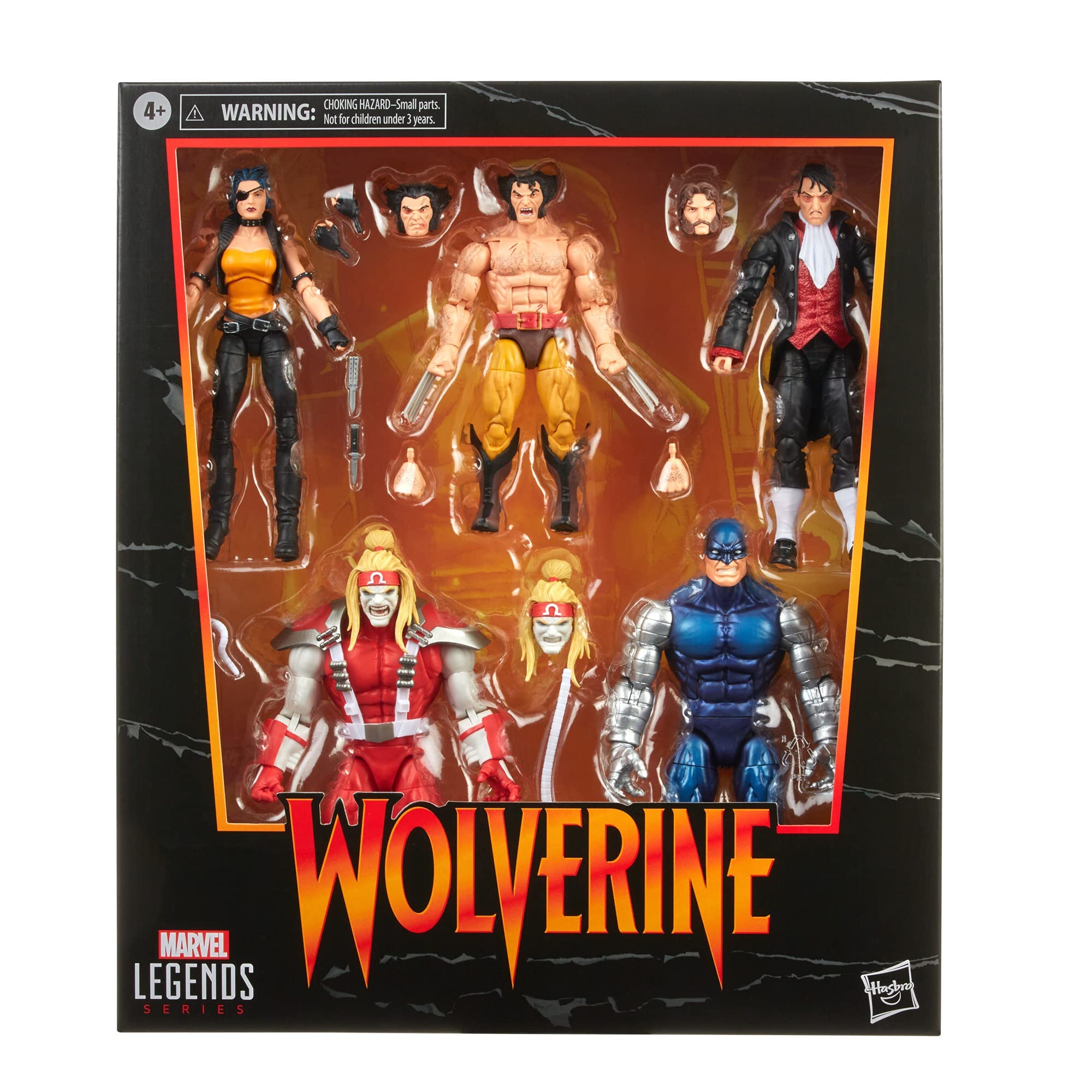 Amazon.com: Marvel Legends Series Wolverine 5-Pack - Omega Red