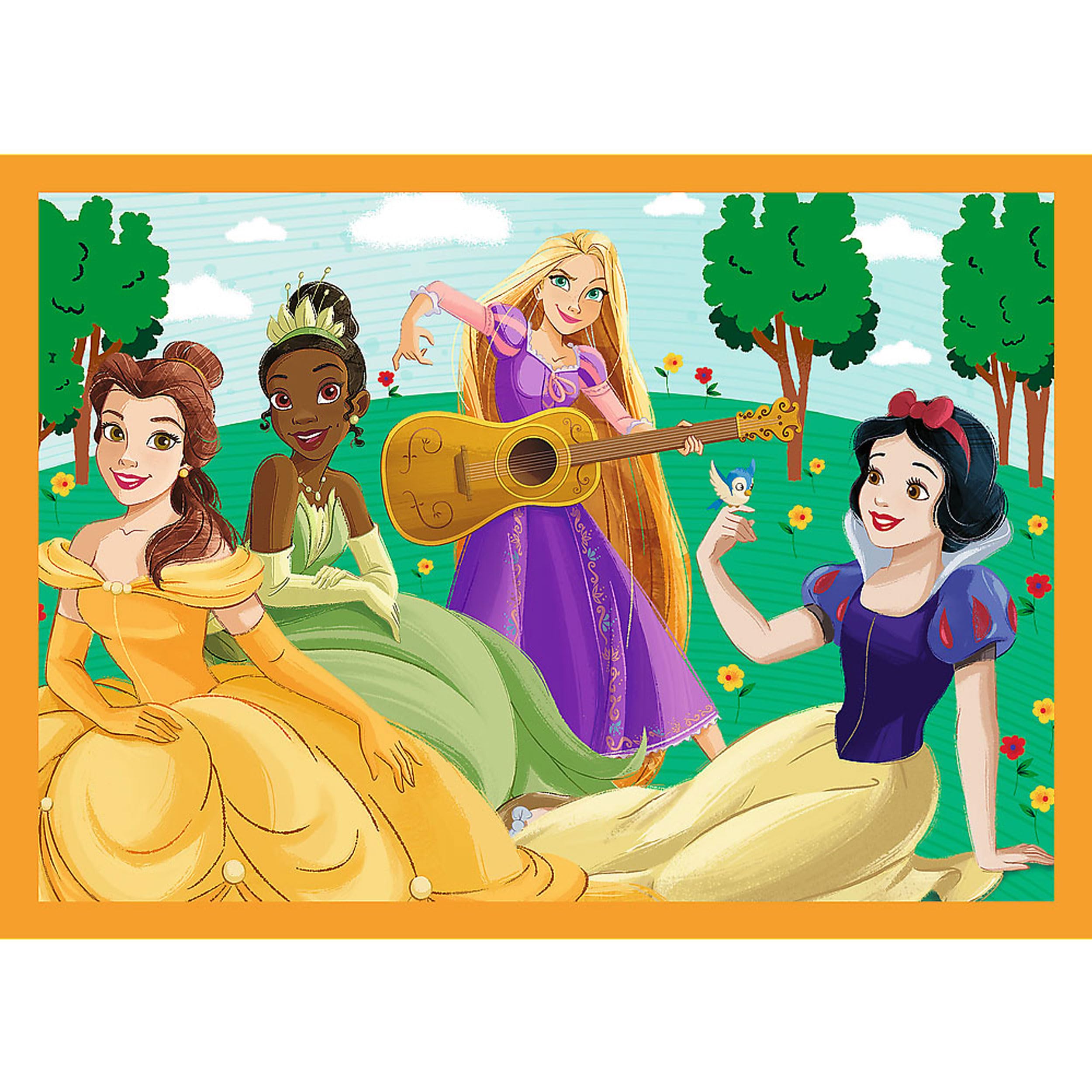 4 in 1 Puzzle - Disney Princess, Multicoloured, 28.5 x 20.5 cm - Image 4