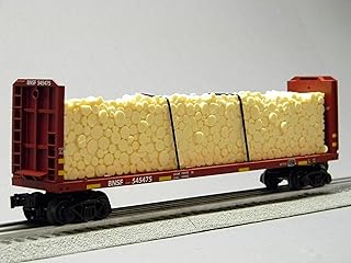 Lionel BNSF Standard O Bulkhead FLATCAR #545475 O Gauge