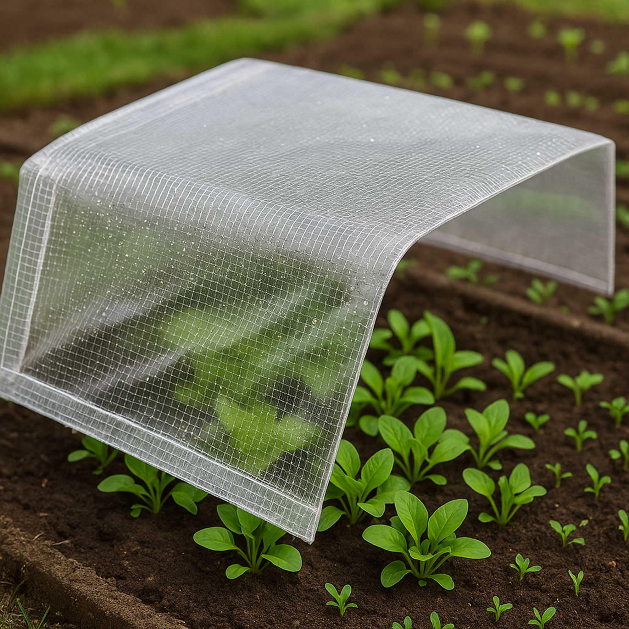 WERKA PRO Bâche Transparente 80 g/m2 6 x 10 m