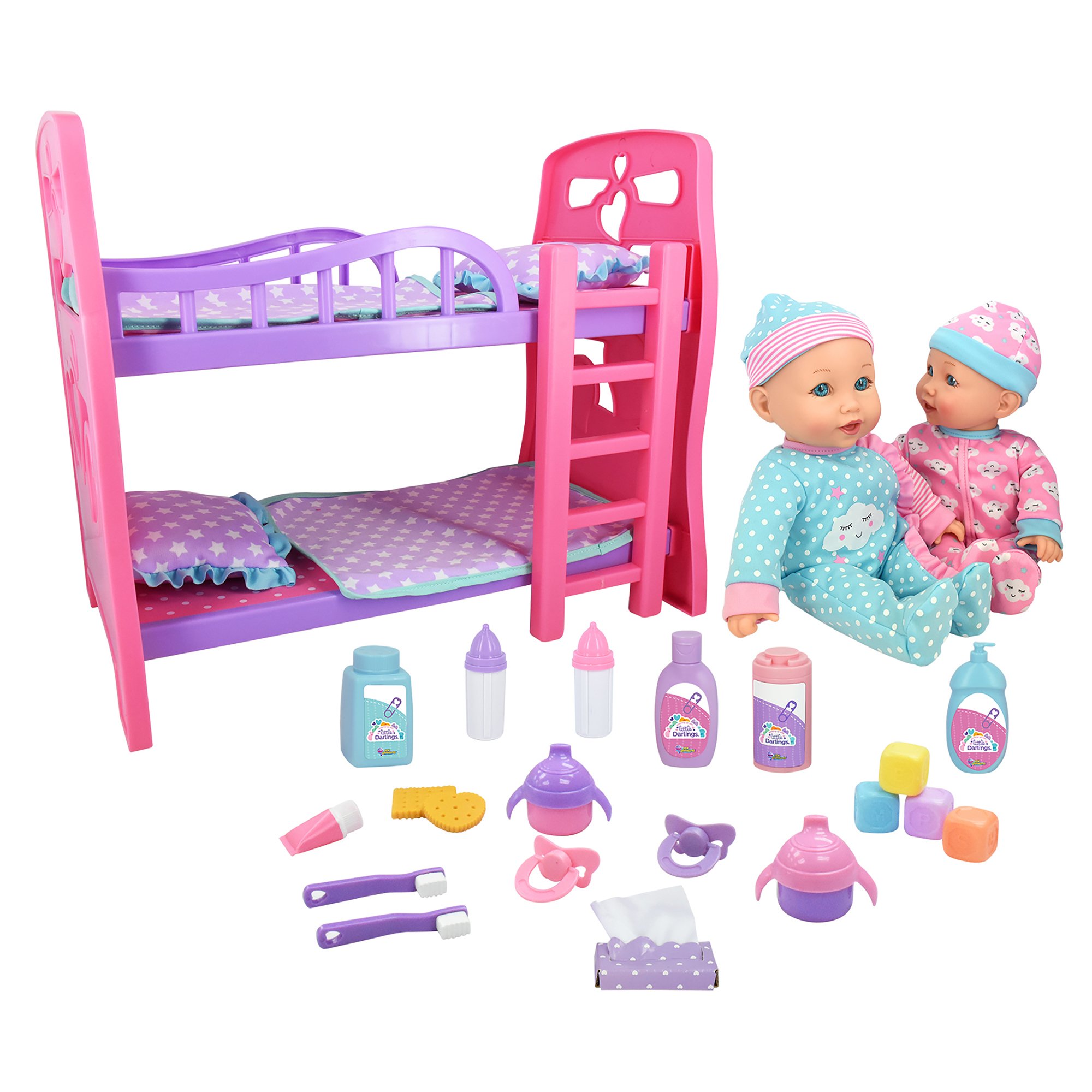 New Adventures Little Darling Bedtime Fun Set With Baby