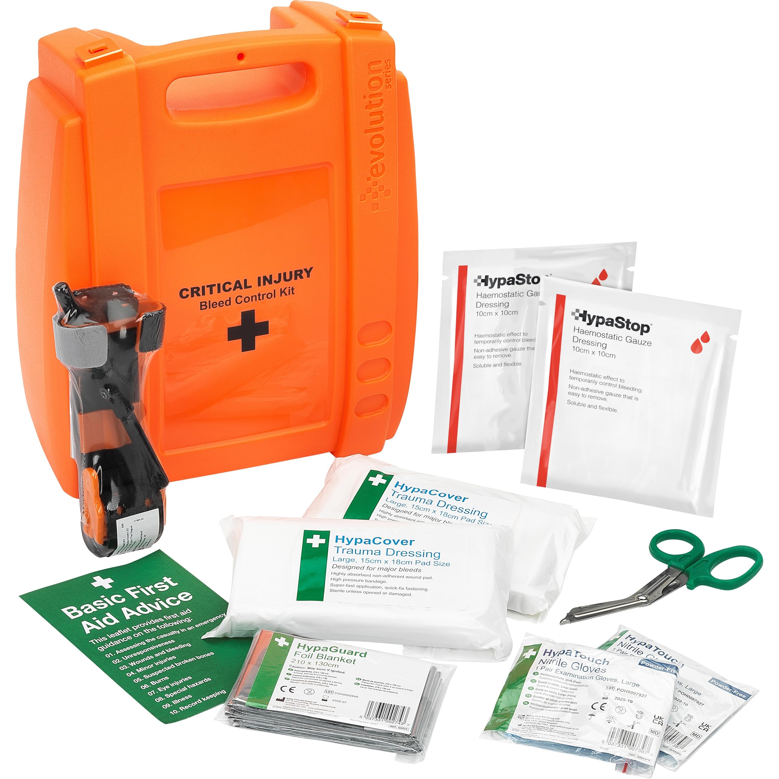 Evolution Bleed Control Kit K610BC Safety First Aid Genuine Top Quality Product