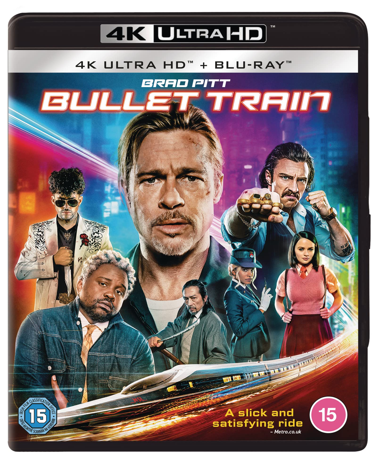 Bullet Train (2 Discs - UHD & BD) [Blu-ray] [Region B]
