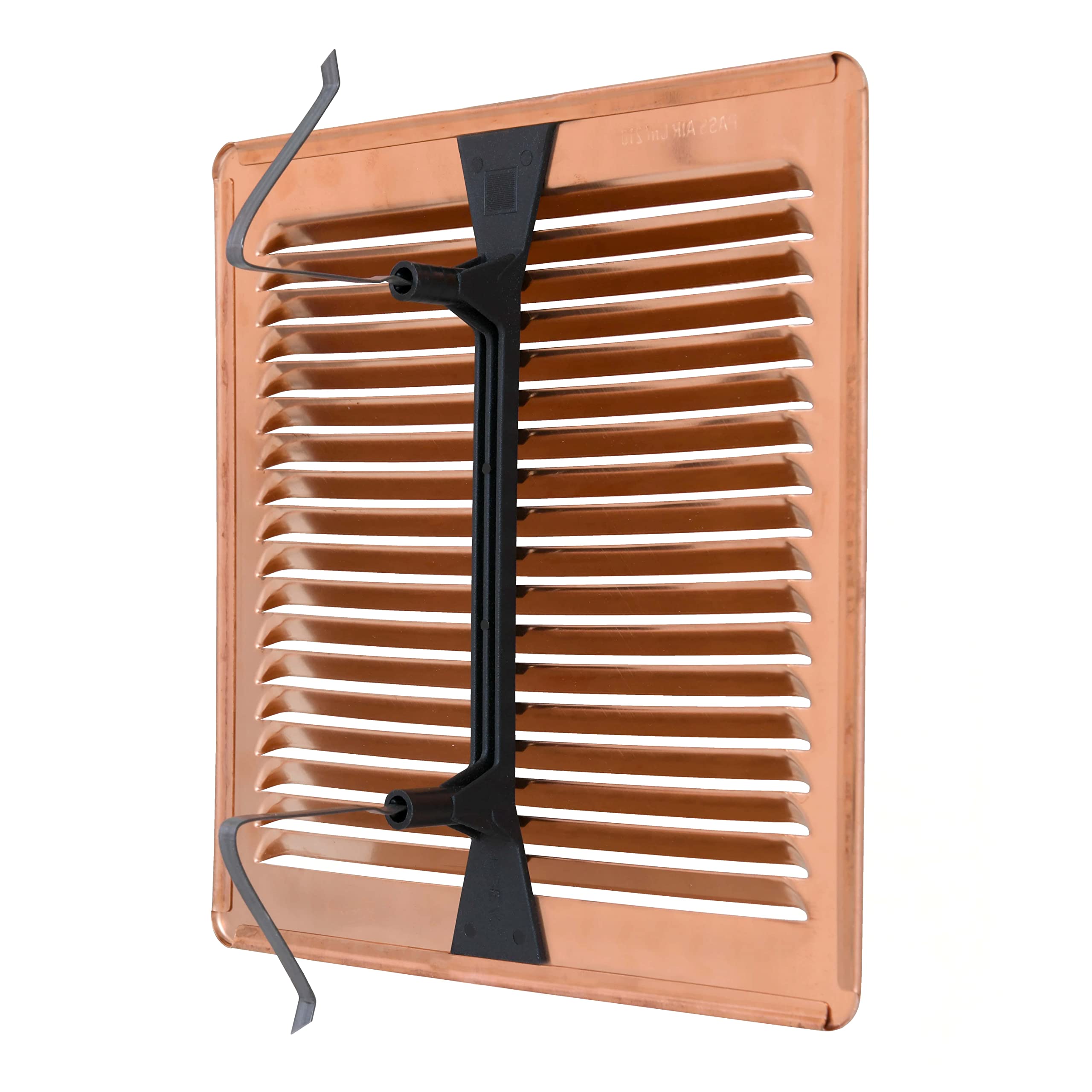 La Ventilazione LAM2323RA Griglia di Ventilazione quadrata con molle, Rame, 228x228 mm