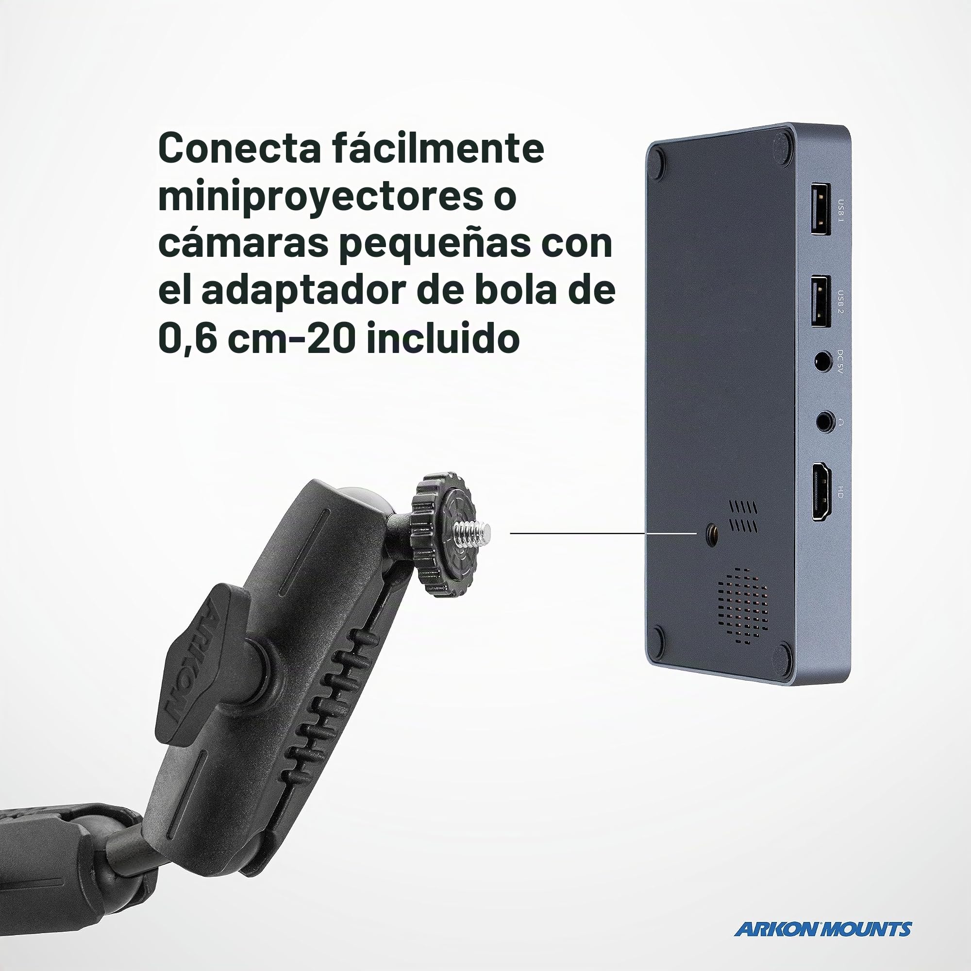 Arkon Soporte Escritorio Mesa de Cocina para Streaming