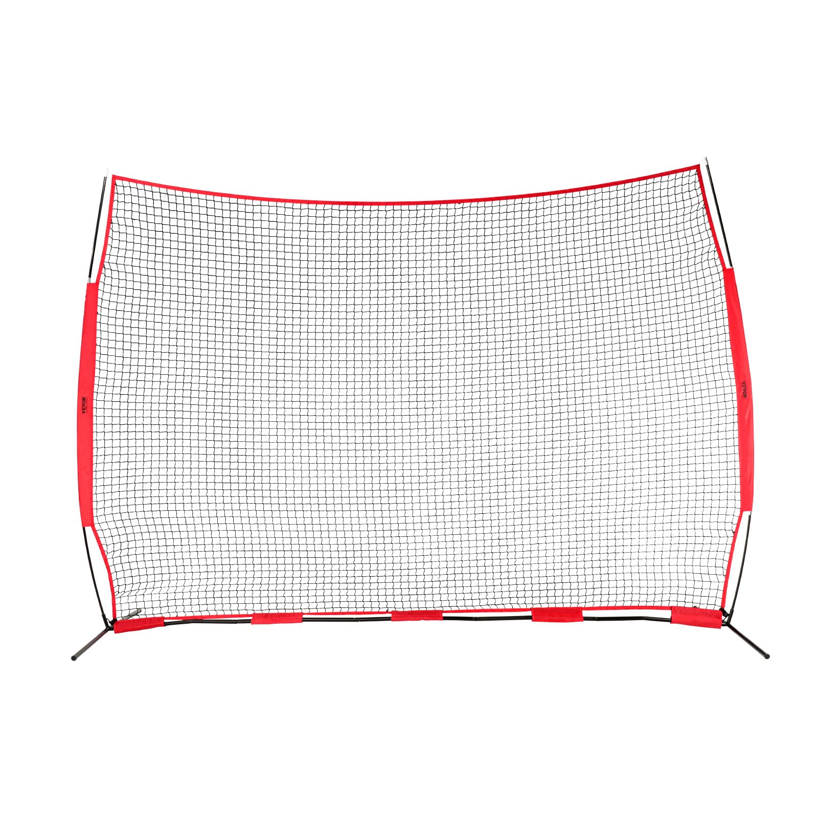 VEVOR Barricade Backstop Rete, Barriera sportiva per palloni, attrezzatura portatile per pratica con borsa per il trasporto, schermo di protezione per baseball, softball, lacrosse, calcio, hockey,