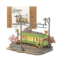 Rolife 3D Puzzle Viaggio Sakura Puzzle in Legno per Adulti da Costruire Kit Modello