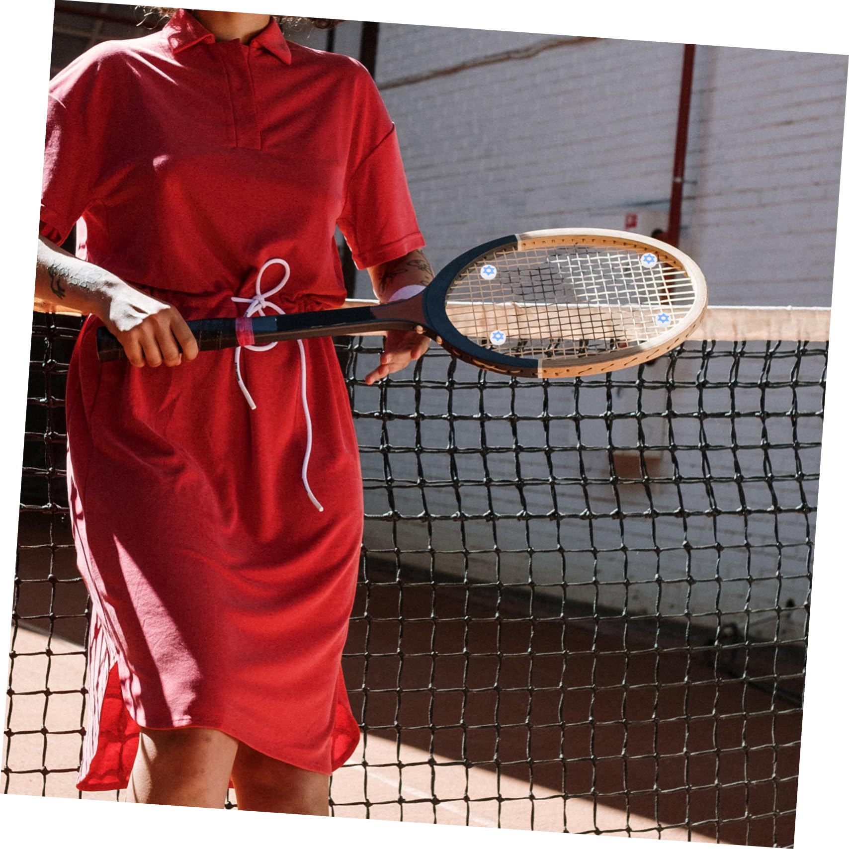 SUPVOX Amortiguador De Raqueta De Tenis Raqueta De Tenis De Mesa Cinta De Agarre De Mango De Tenis Raqueta De Tenis Gigante Tenis sobre Agarre Gel De Sílice