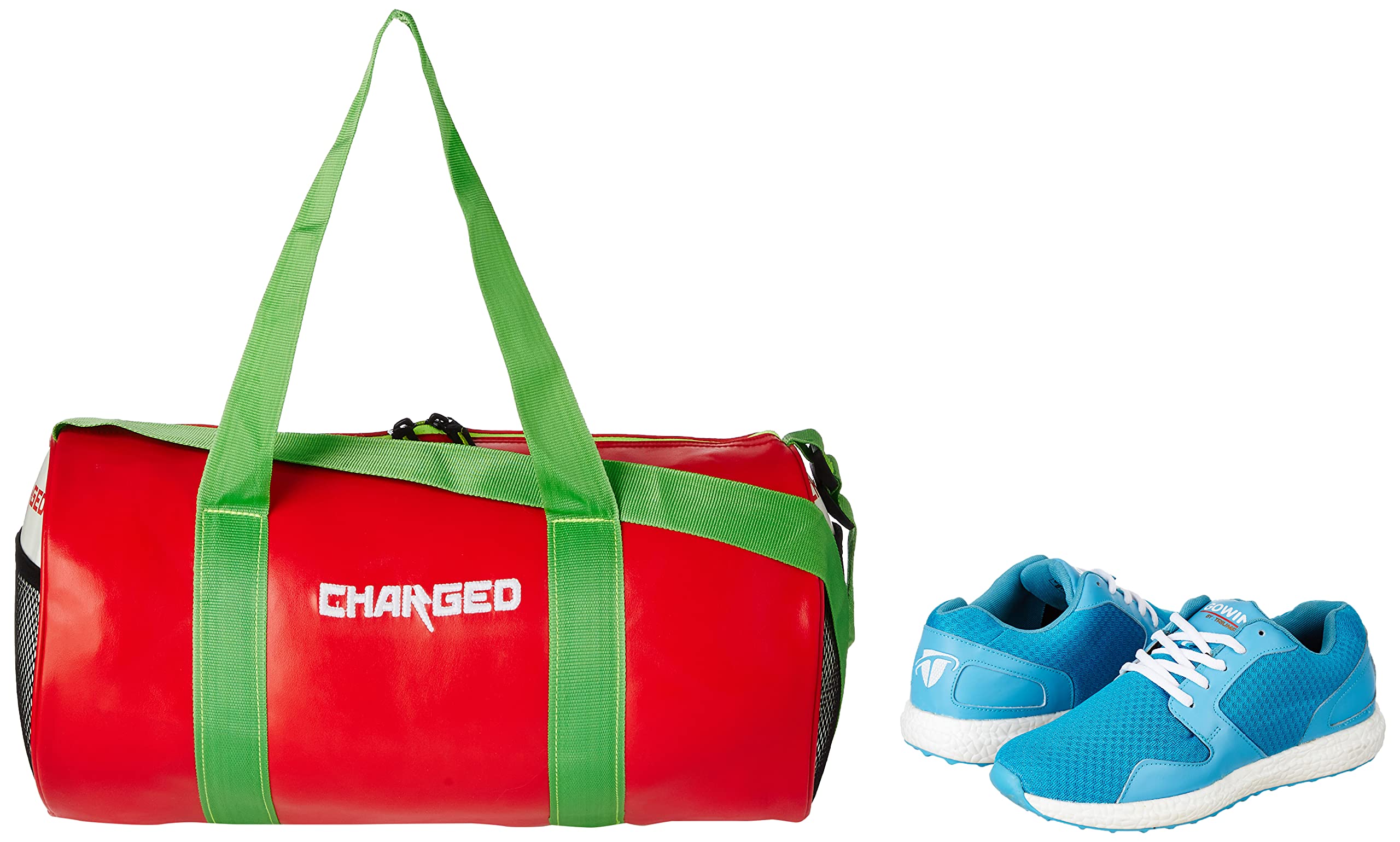 Charged Sports Bag Adena Red with Gowin Sports Training Shoe Thrust Sky Size 6-picture-16