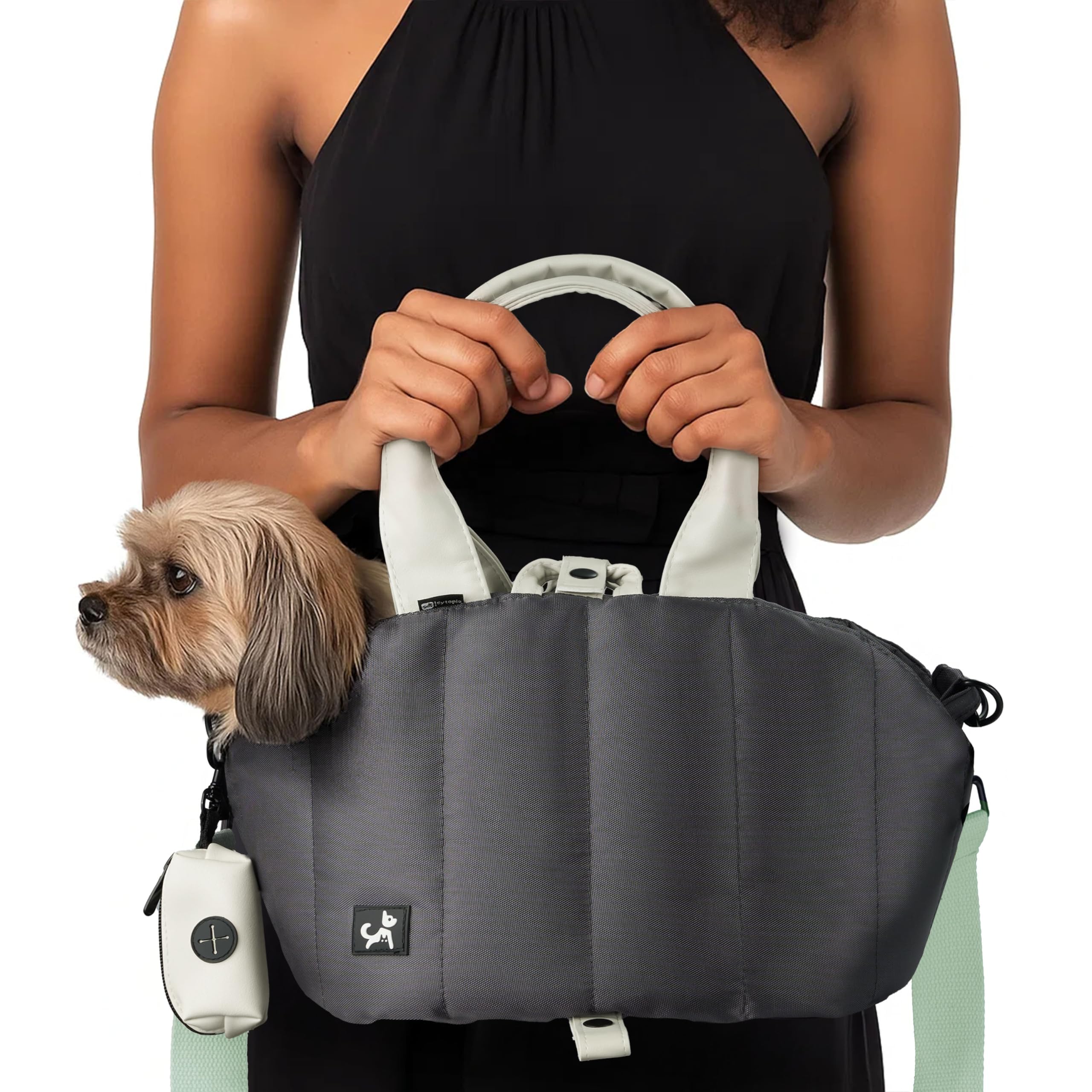 Sac de transport pour petit chien Sytopia réglable pour voyager léger et au sec