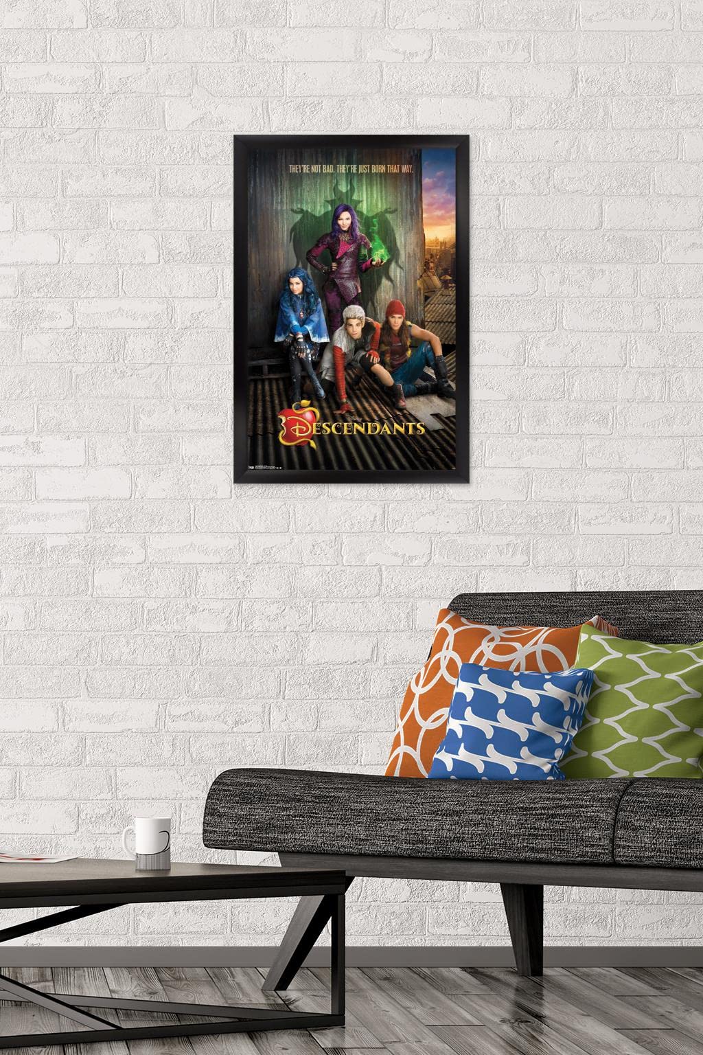 定価以下descendant Fit out SILKSCREEN POSTER Amazon.com: Trends International Disney Descendants - Key