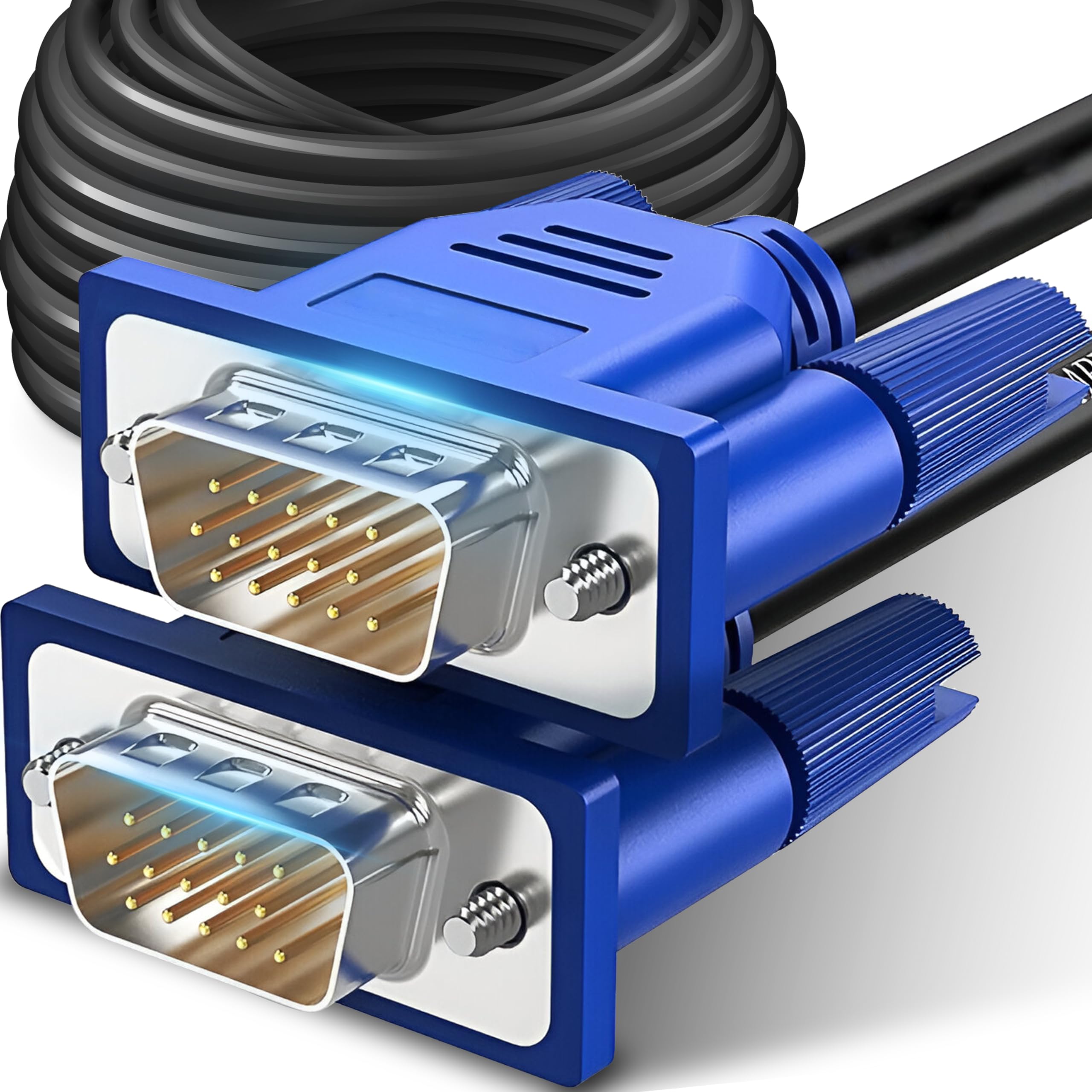 Omivine Vga Kabel 1,8 m – VGA naar VGA monitorkabel Omivine Vga Kabel 1,8 m – VGA naar VGA monitorkabel