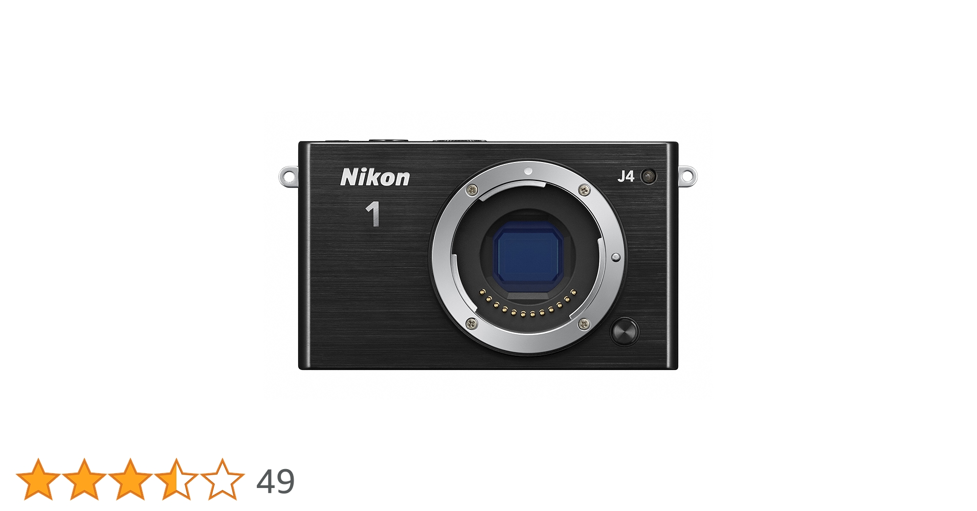 Amazon | Nikon ミラーレス一眼 Nikon1 J4 ボディ ブラック J4BK