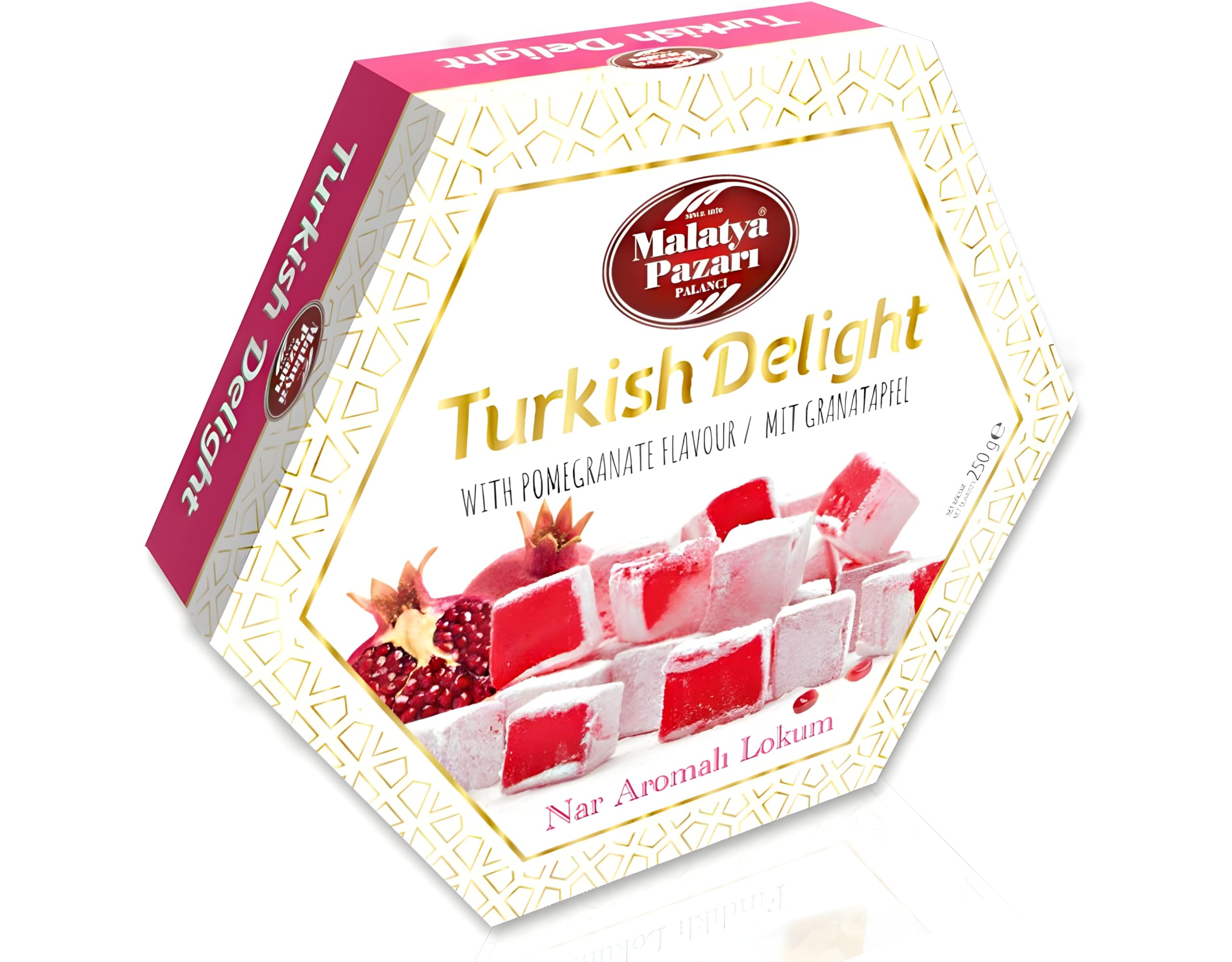 Amazon.com : Malatya Pazarı Pomegranate Turkish Delight – Soft