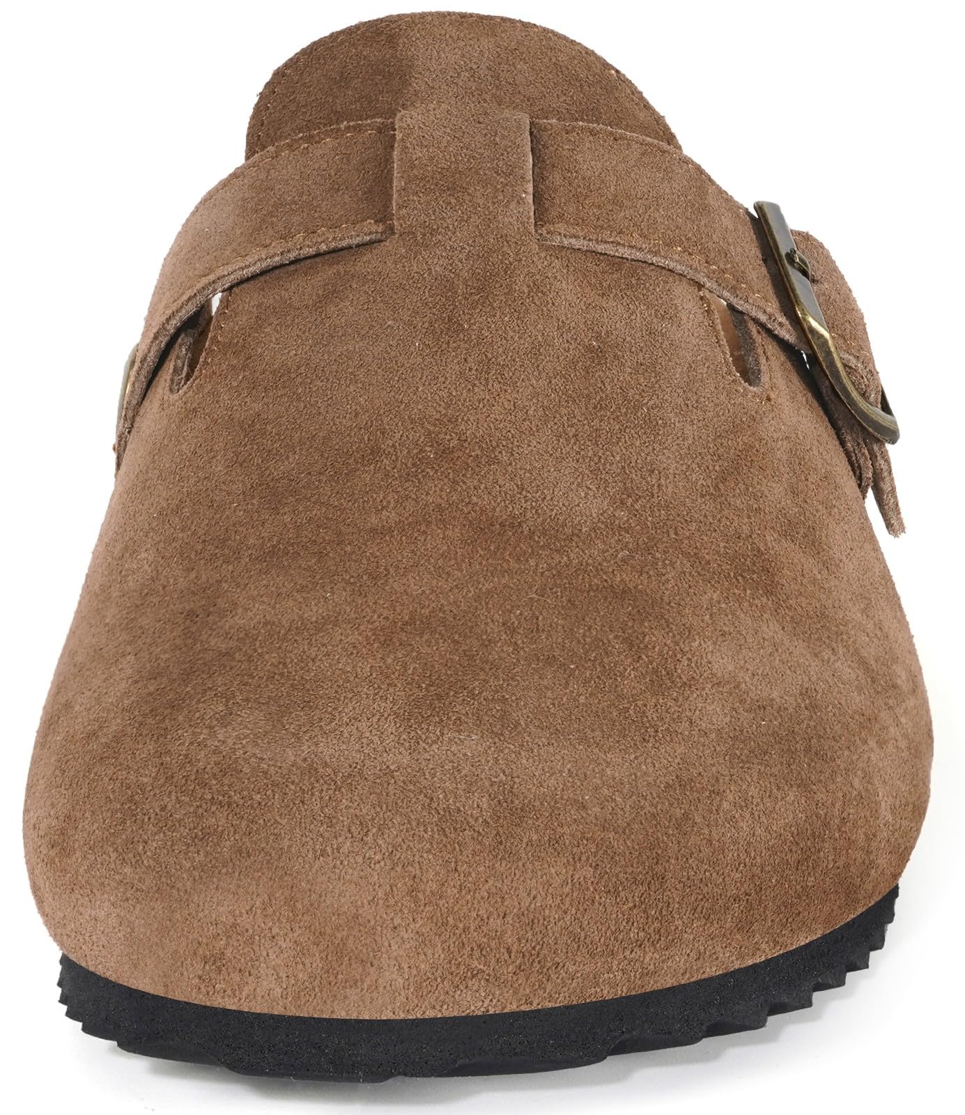 Sabot Donna Ciabatte Uomo Chiuse con Comodo Pantofole in Pelle Scarpe da Giardino Traspirante Sandali Ciabatta 36-46