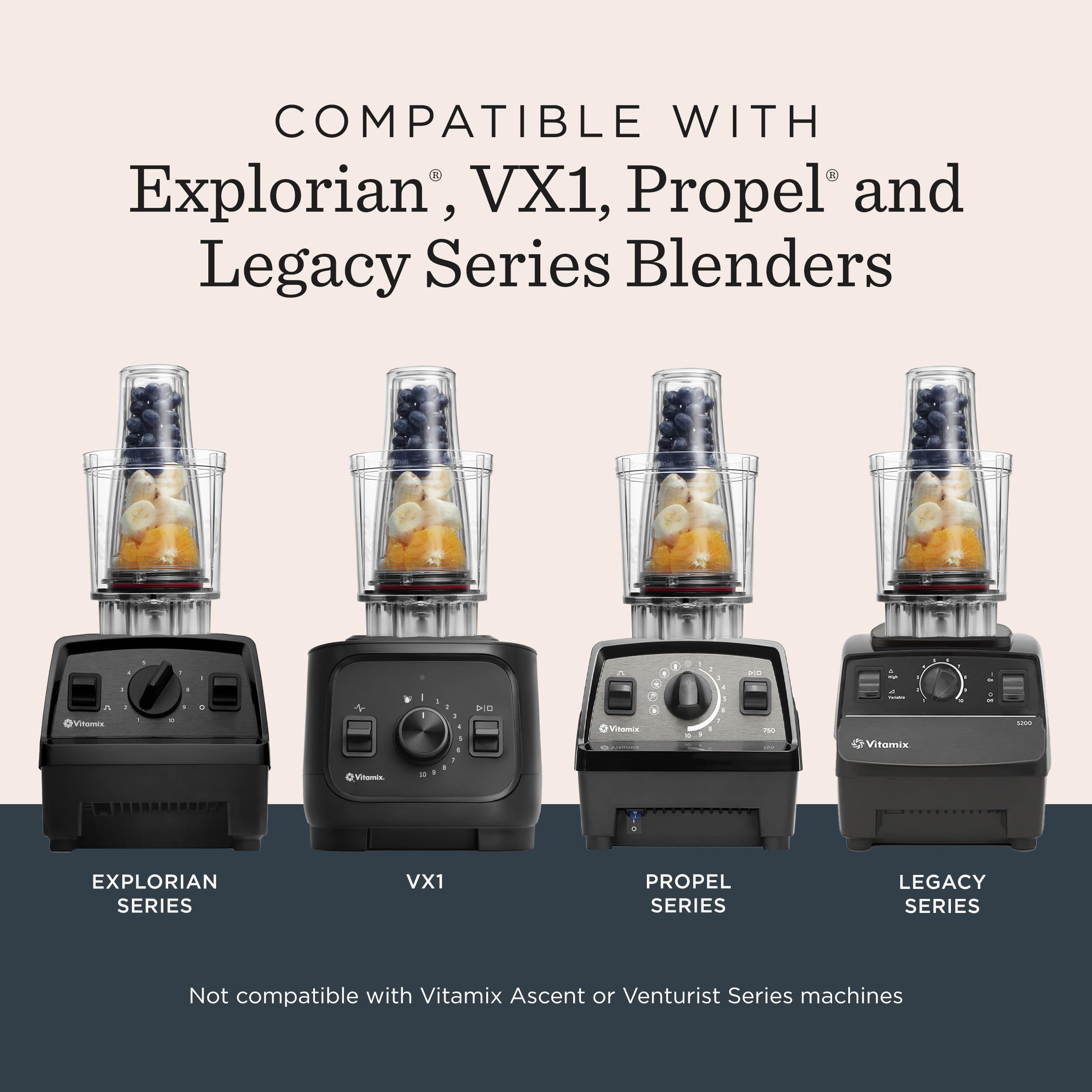 Amazon.com: Vitamix Personal Cup Adapter, BPA-Free, Dishwasher
