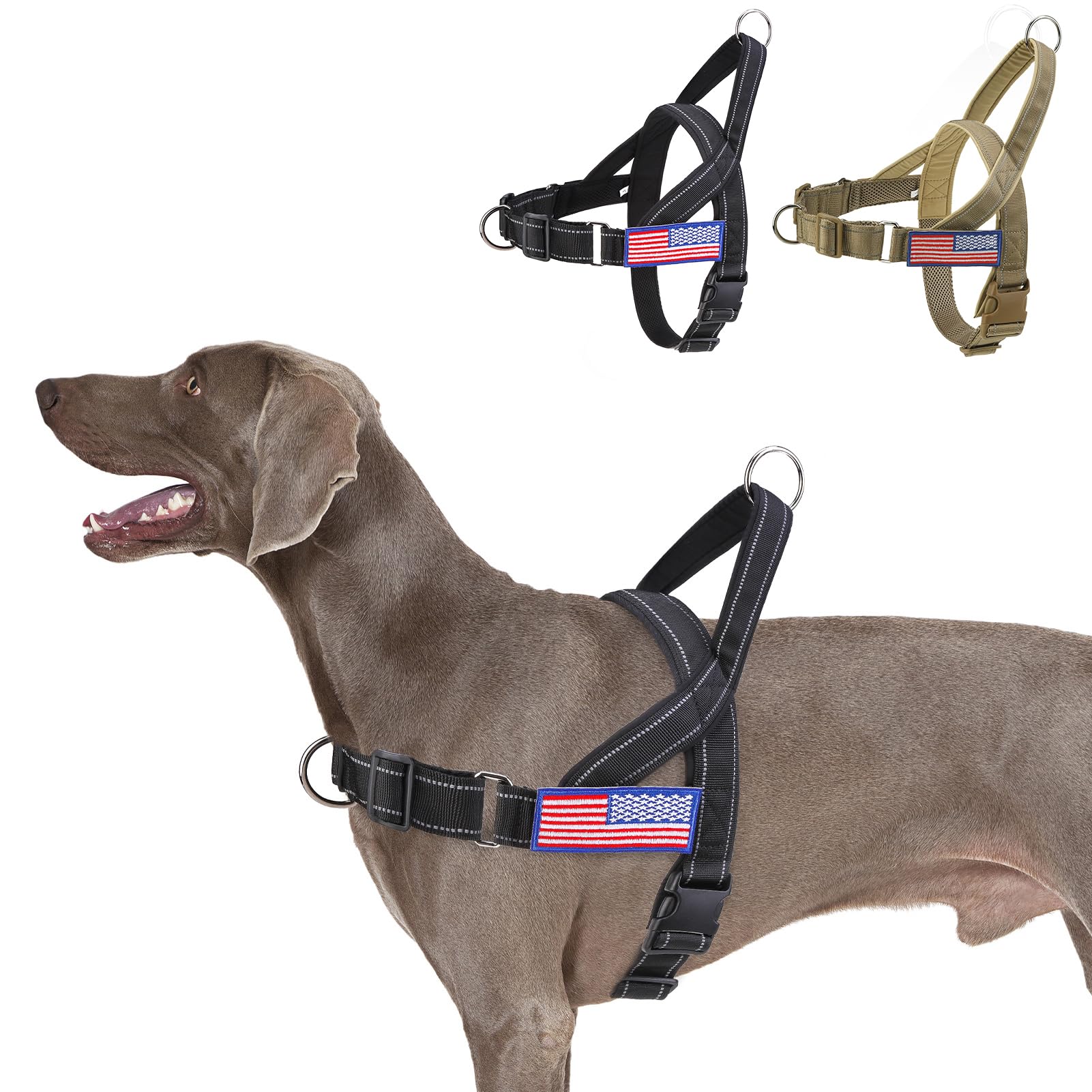 BINGPET No Pull Dog Harness for Large Dogs