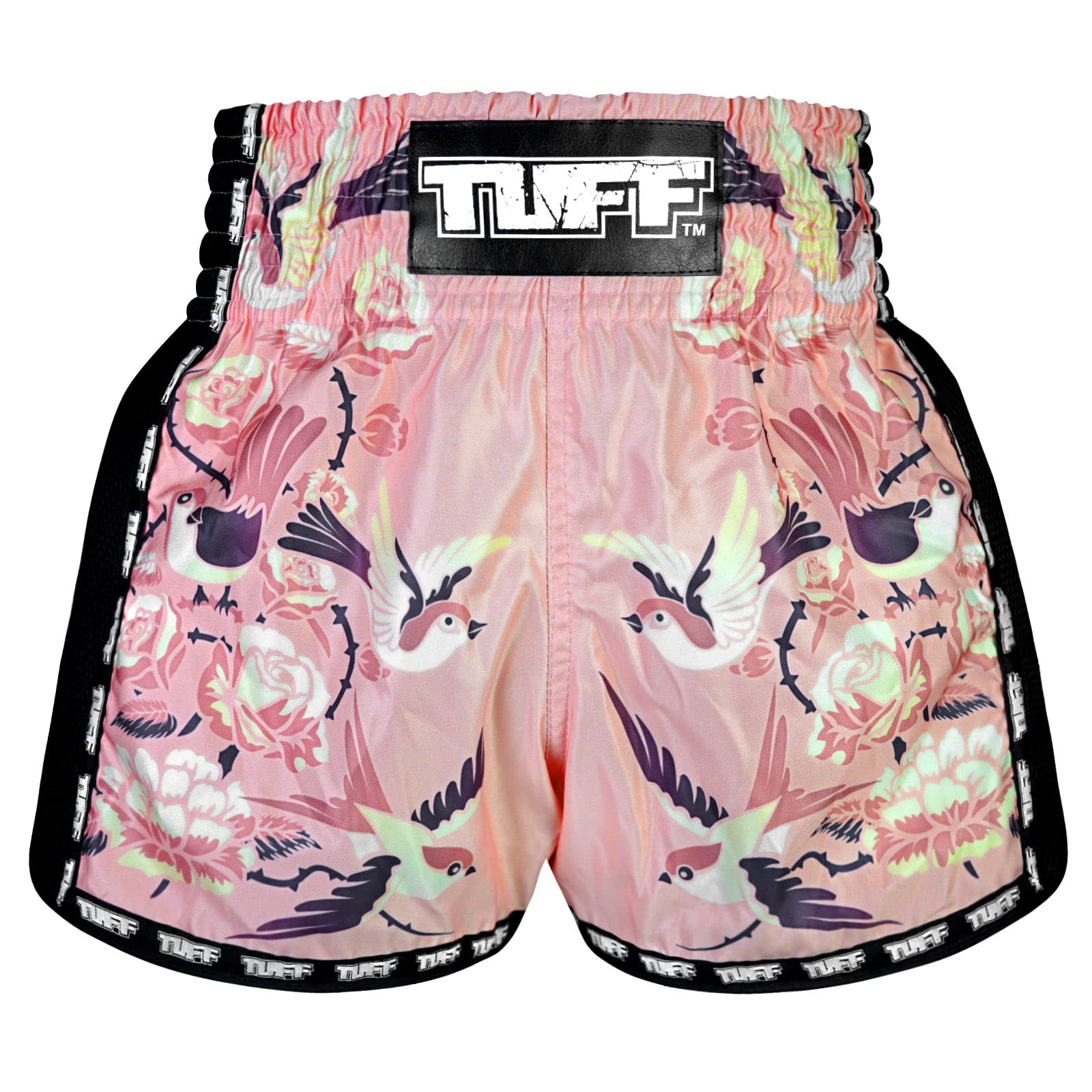 Tuff Sport Unisex Tuf-Msc123-Pnk Women's -Adults Kids Brown Muay Thai Shorts (S) - Msc105 Tora Mori To Kingyo, Xl