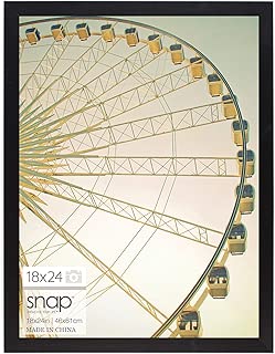 Snap 18 by 24 Inch Black Photo Picture Frame, 18x24, - coolthings.us