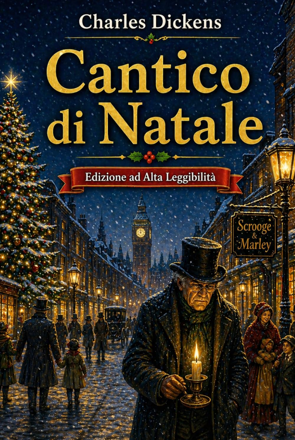 Cantico di Natale: Edizione Rilegata ad Alta Leggibilità