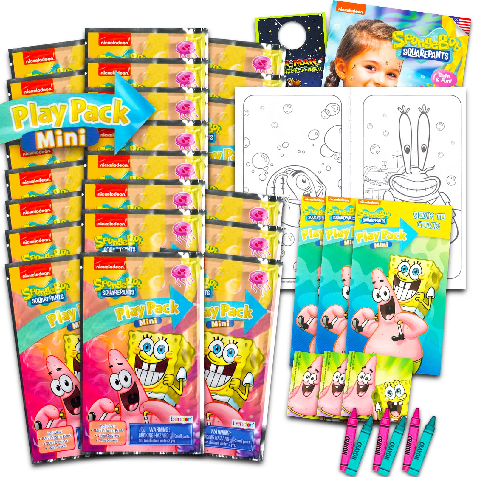 Buy Spongebob Squarepants Mini Party Favors Set for Kids