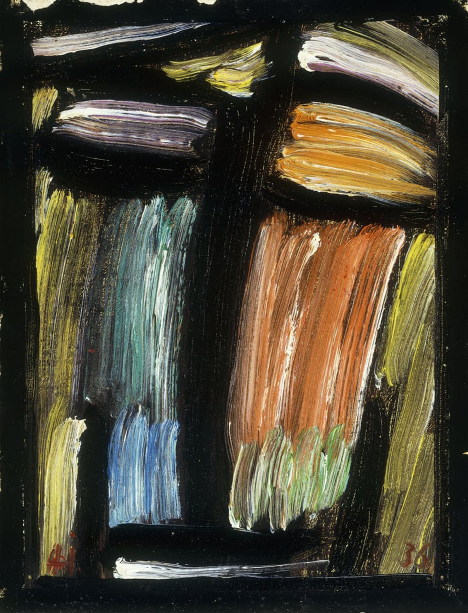 POSTERIIk Vintage Classic Picture Landscape Artwork Famous Artist by Alexej Von Jawlensky Portrait Canvas Painting for Office Home Decor 60x90cm