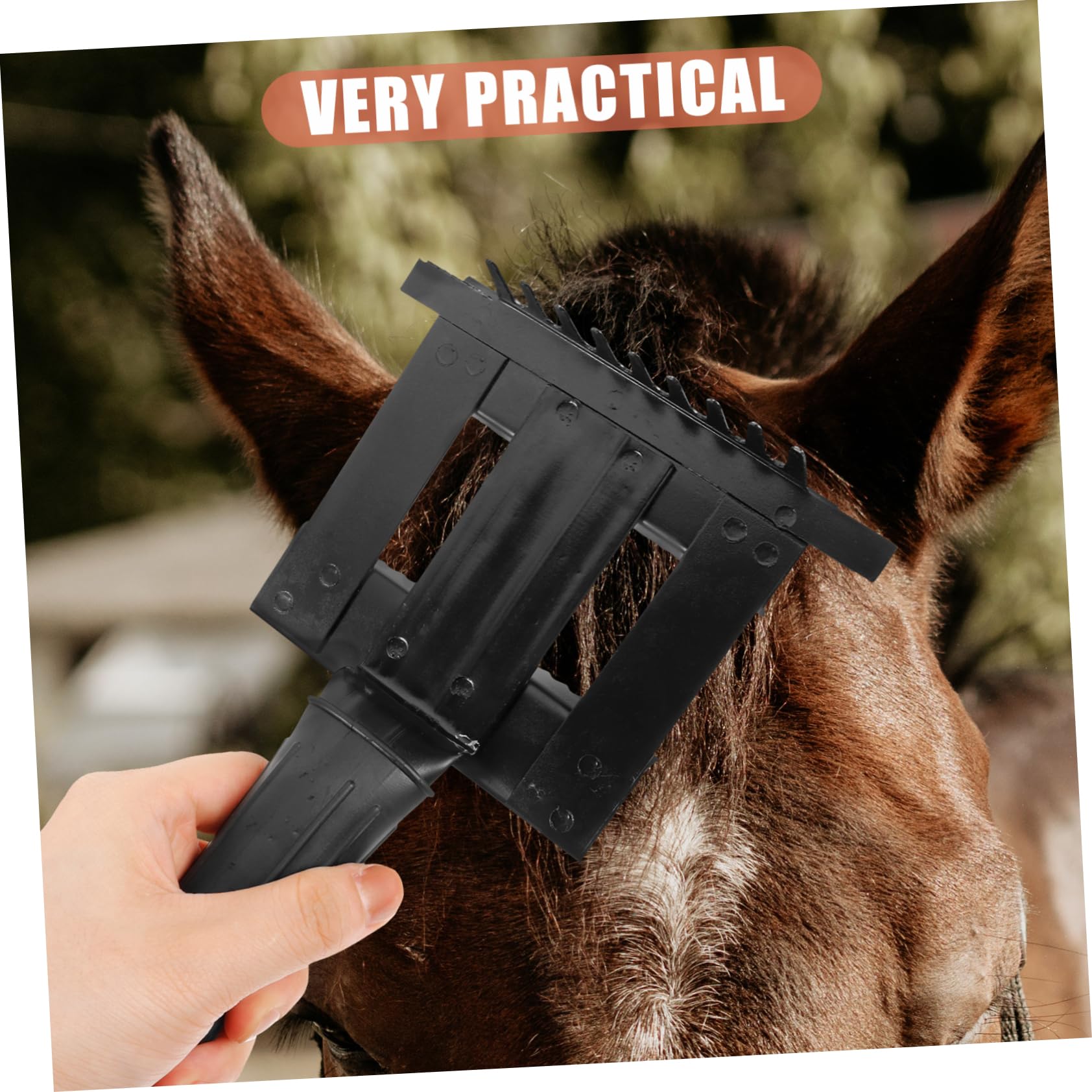 Kisangel 5 Peines Resistentes Para Limpieza De Pelo De Caballo Rastrillo Para El Cuidado De Caballos Cepillo De Limpieza Para Caballos Peine Para Pelo De Mascotas.