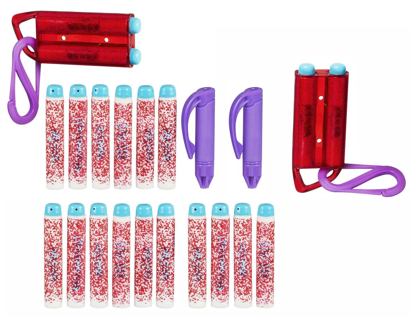 Amazon.co.jp: Nerf Rebelle Message Dart Refill (2 Pack) 16 Message
