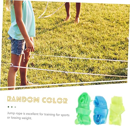 Miniatura 3 de NUOBESTY Banda elástica de salto para niños, cuerda de salto china, bandas elásticas de entrenamiento para niños, cuerda de goma para exteriores,
