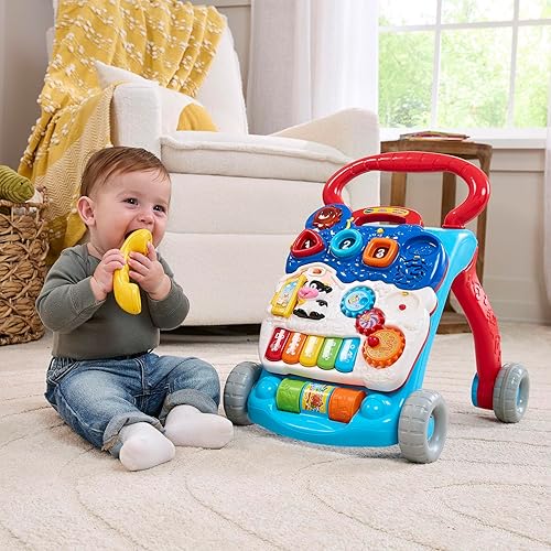 Miniatura 9 de VTech Caminante de aprendizaje sentado a pie embalaje sin frustraciones azul Azul, Lavender, Orange, Rosa