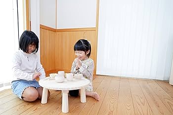 Amazon.co.jp: 木遊舎(MOKUYUSYA) ちびっ子ちゃぶ台【完成品】日本の