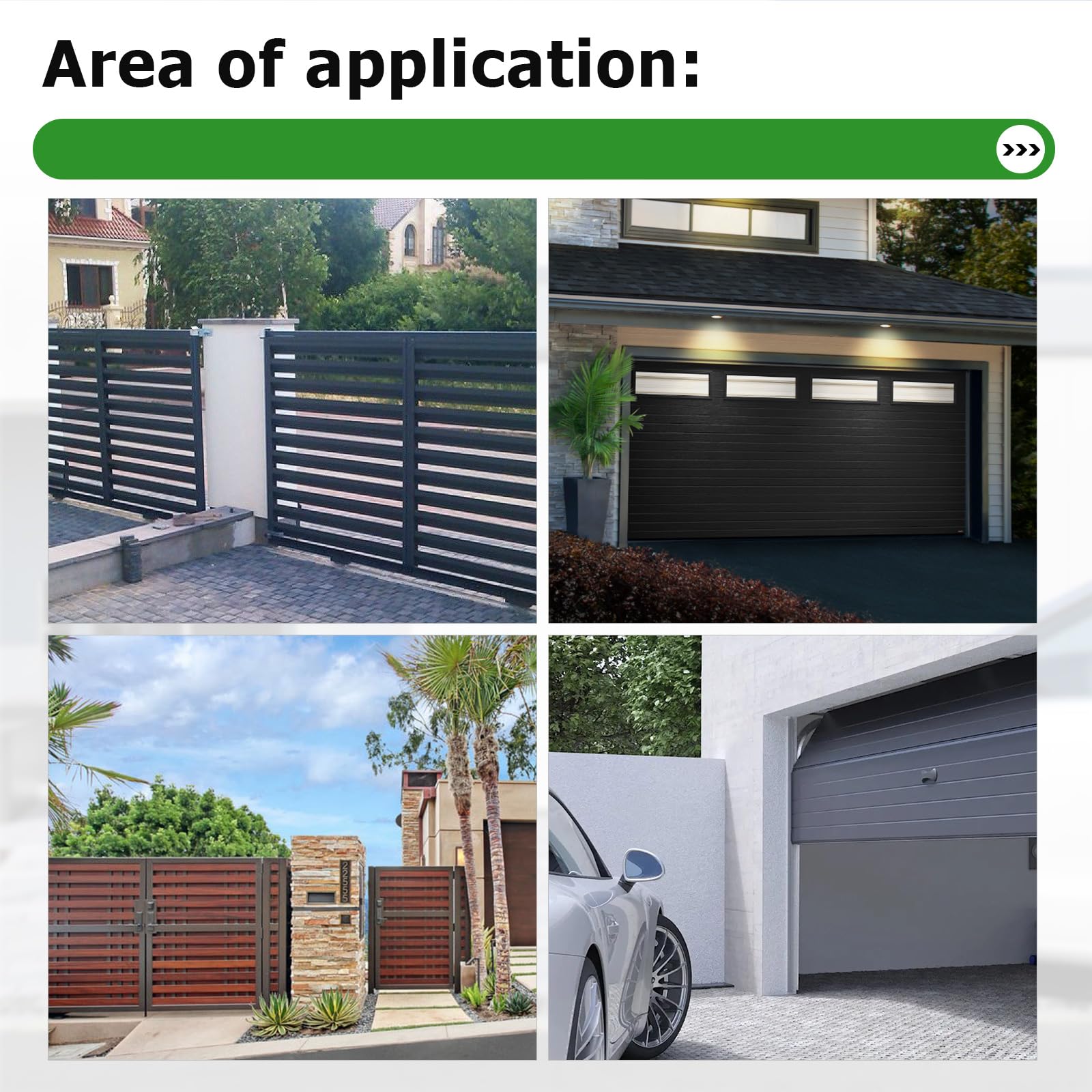 433,92 MHz, telecomando per porta del garage, compatibile con GTI2/4, GT2/4, Mio TR2/4, Mio TR2N/4N (2 pezzi)
