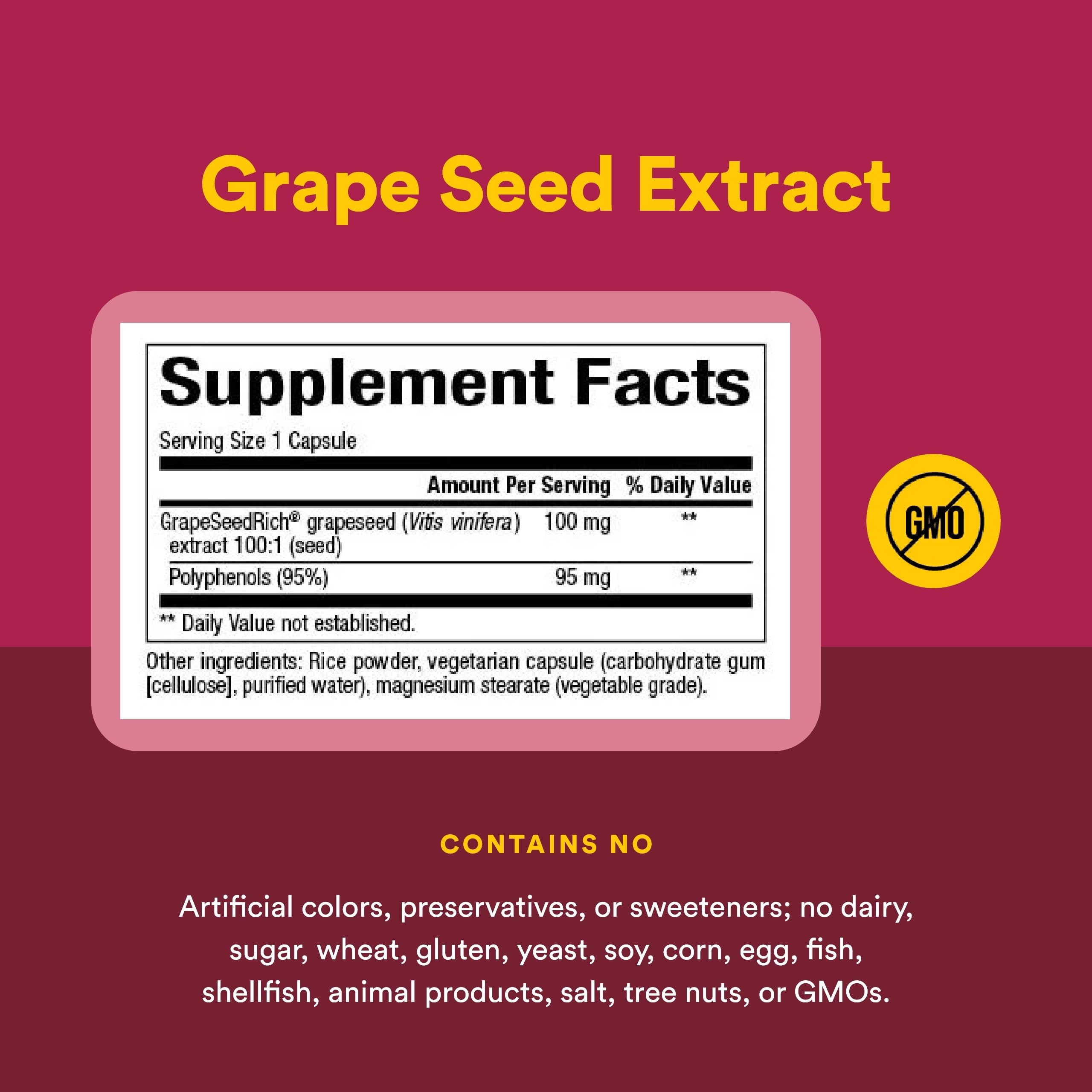 Amazon.com: Natural Factors, GrapeSeedRich Grape Seed Extract