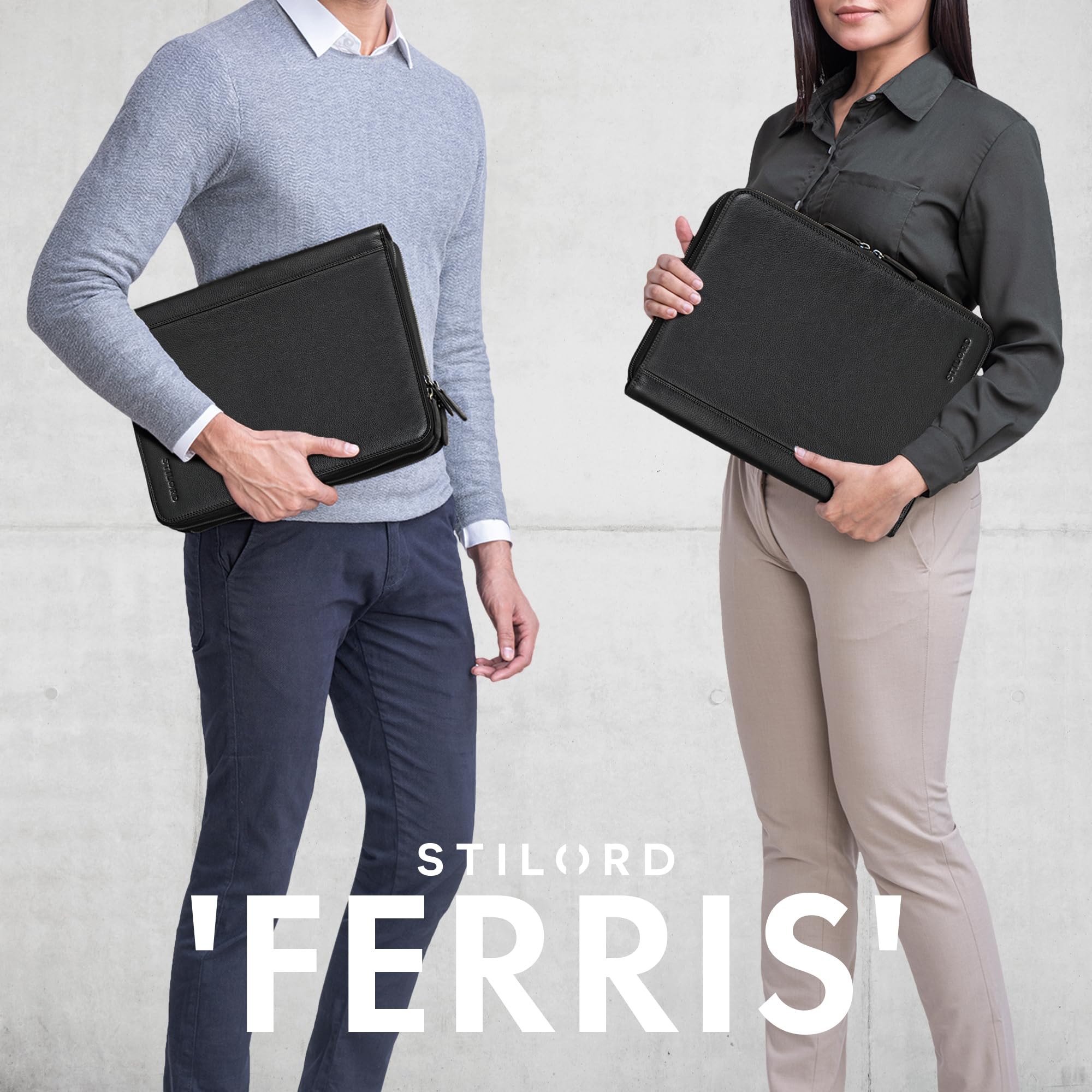 Ferris A4 Tastiera per MacBook Notebook Leather - Dettaglio