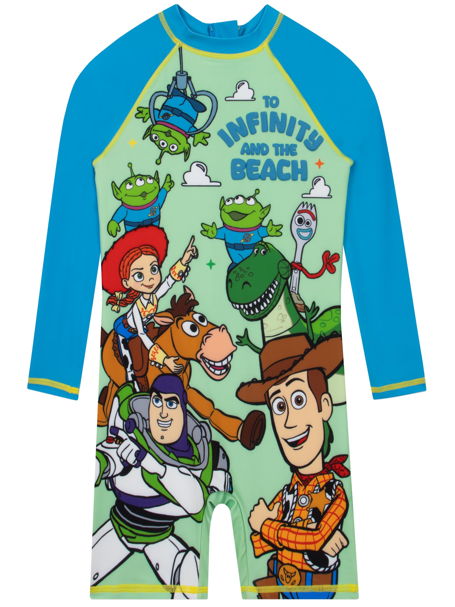 Disney Toy Story Bañador Surf Infantil Woody Buzz Lightyear Jessie Bullseye Una Pieza