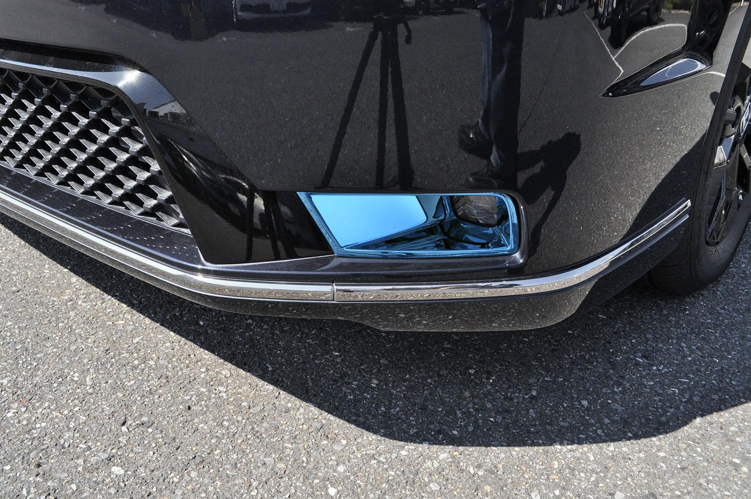 RK5 ステップワゴンスパーダ 純正オプション メッキフォグカバー