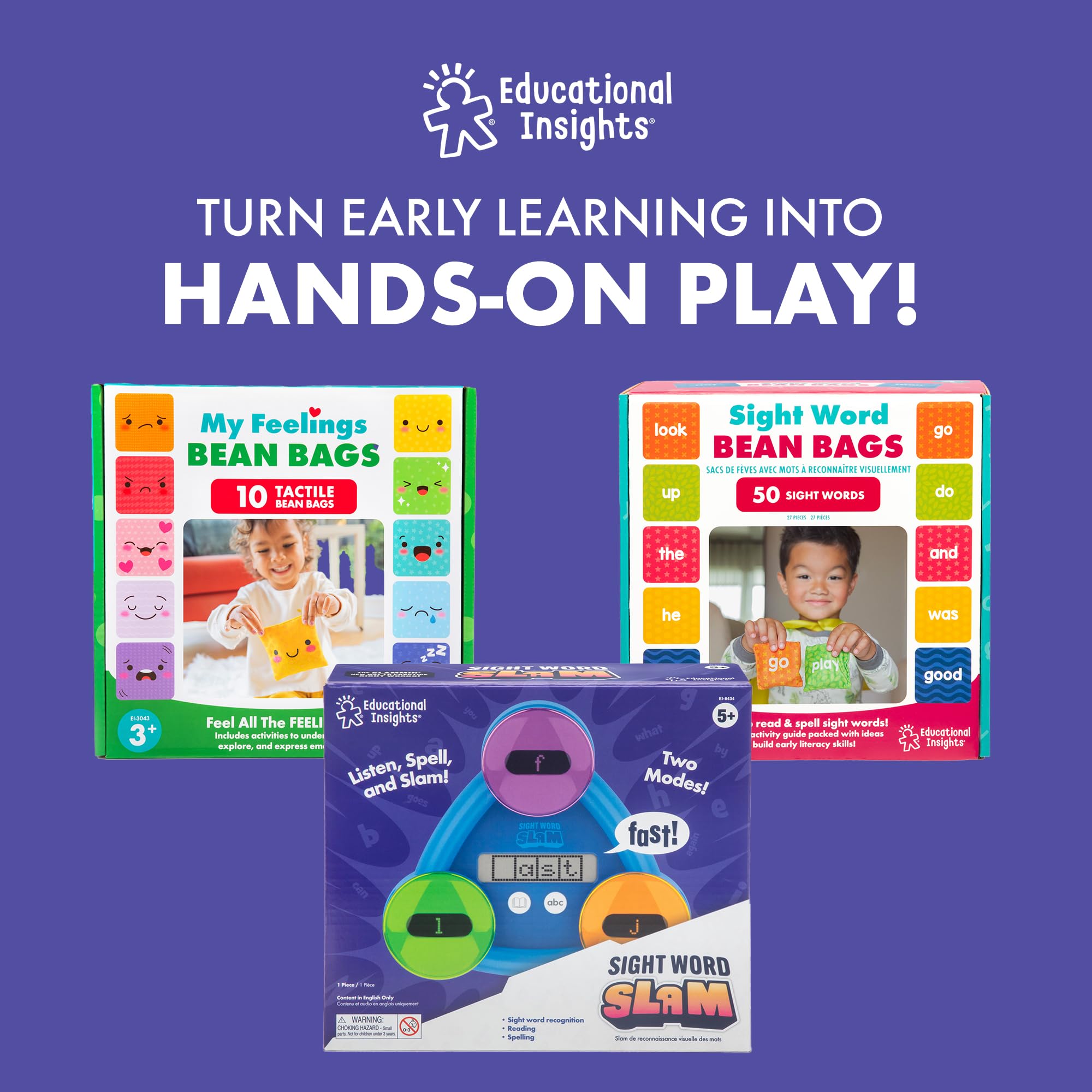 Educational Insights Storytelling Bean Bags - Tactile Bean Bags for Kids Classroom, Includes 15 Bean Bags, Gift for Ages 3+ - Image 6